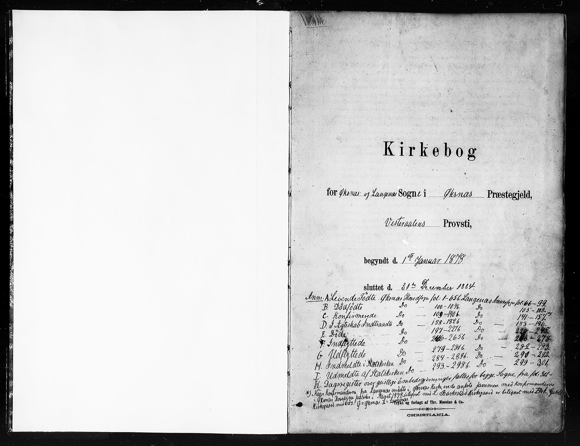 Ministerialprotokoller, klokkerbøker og fødselsregistre - Nordland, SAT/A-1459/893/L1335: Parish register (official) no. 893A08 /2, 1878-1884