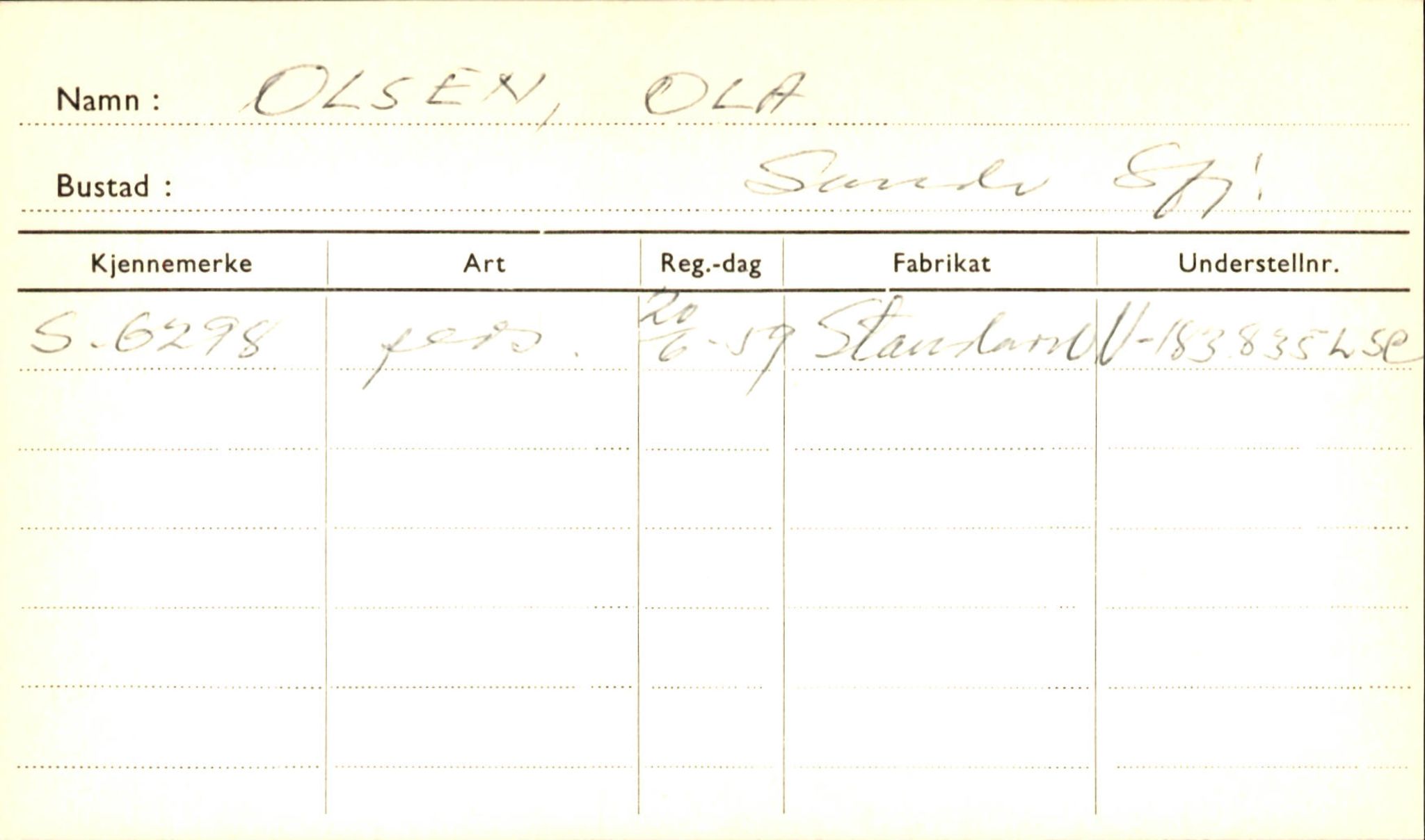 Statens vegvesen, Sogn og Fjordane vegkontor, AV/SAB-A-5301/4/F/L0001D: Eigarregister Fjordane til 1.6.1961, 1930-1961, p. 1065