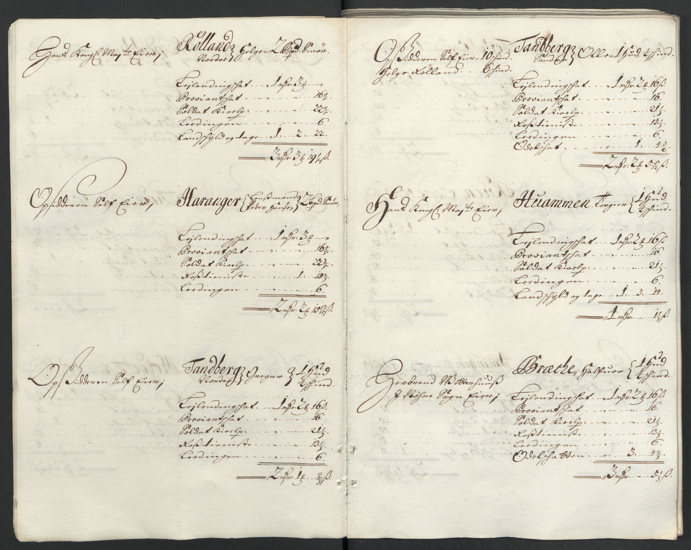 Rentekammeret inntil 1814, Reviderte regnskaper, Fogderegnskap, AV/RA-EA-4092/R24/L1576: Fogderegnskap Numedal og Sandsvær, 1696-1697, p. 46