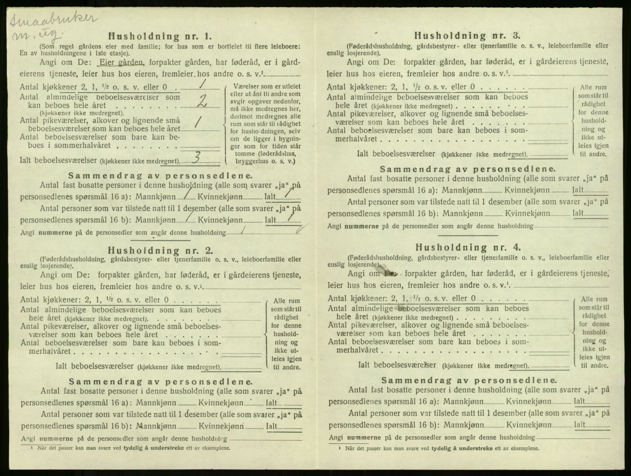 SAKO, 1920 census for Andebu, 1920, p. 991