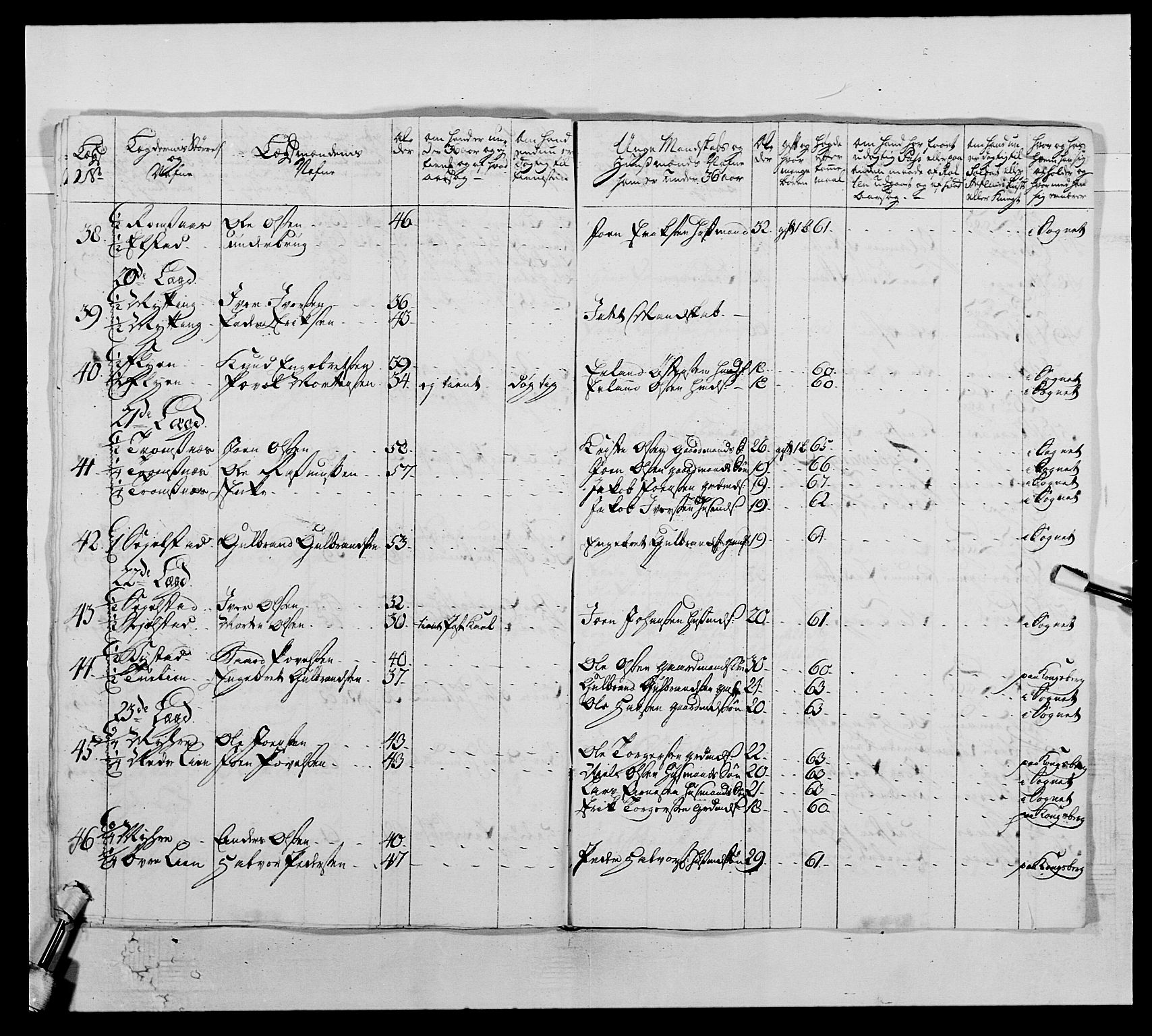 Kommanderende general (KG I) med Det norske krigsdirektorium, AV/RA-EA-5419/E/Ea/L0504: 1. Opplandske regiment, 1767, p. 479