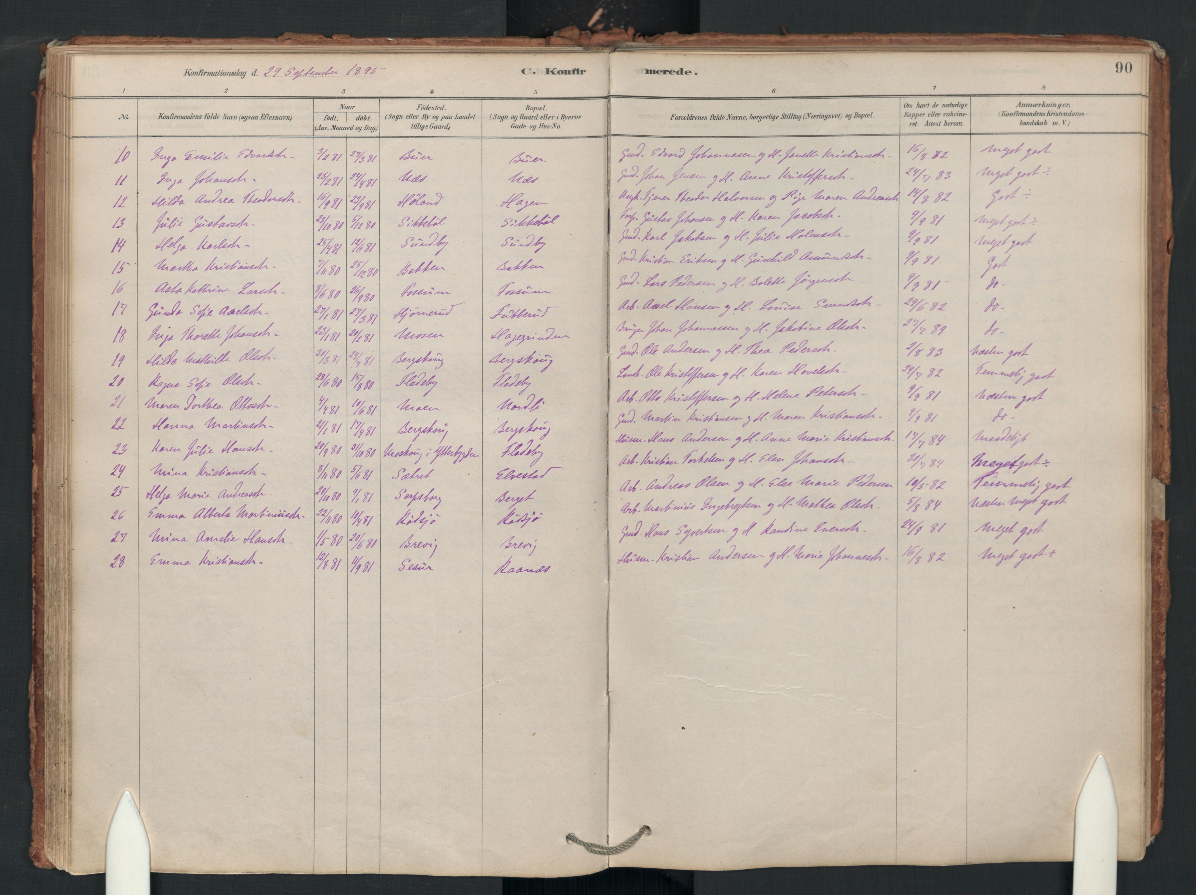 Enebakk prestekontor Kirkebøker, SAO/A-10171c/F/Fa/L0018: Parish register (official) no. I 18, 1877-1930, p. 90
