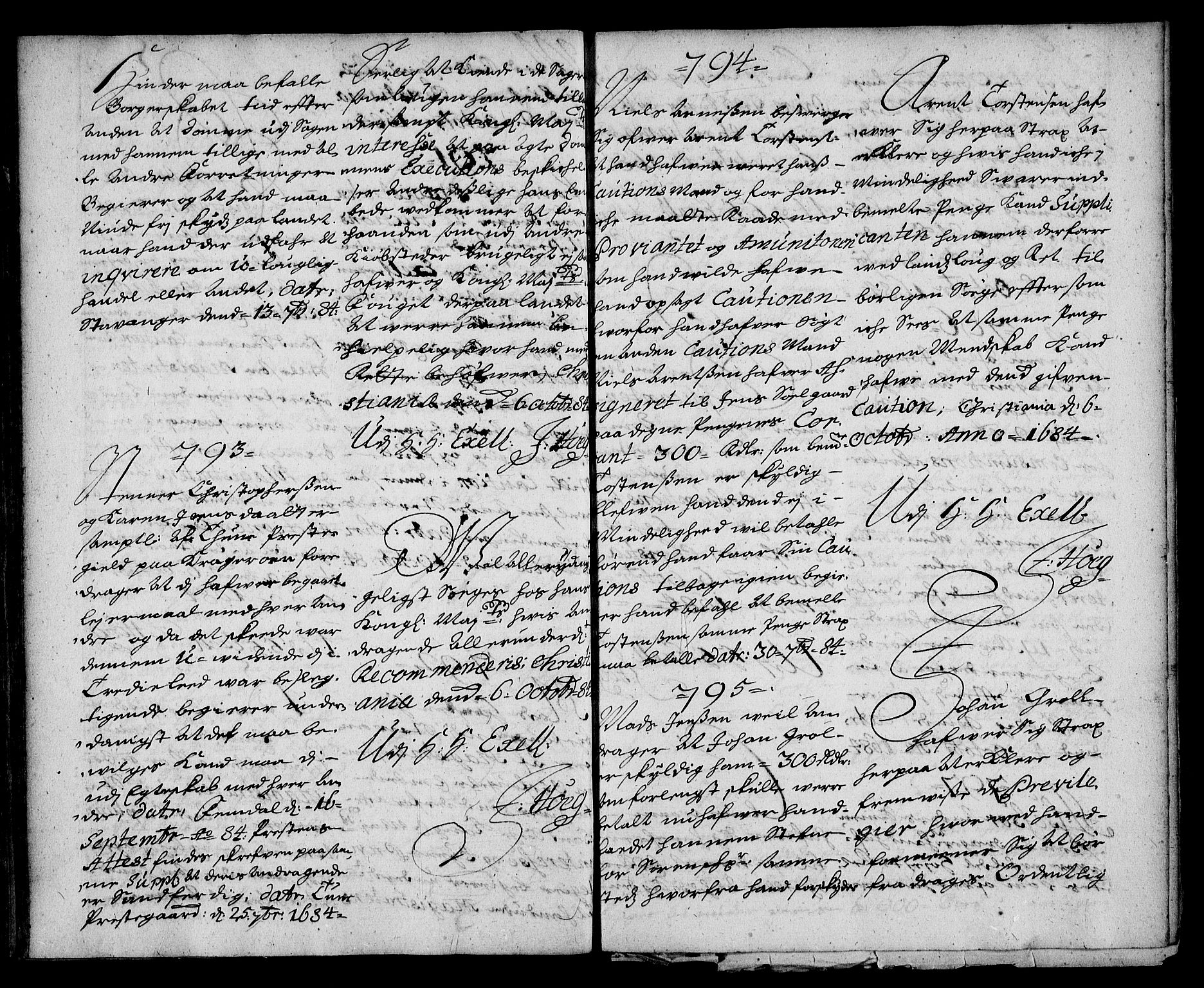 Stattholderembetet 1572-1771, AV/RA-EA-2870/Ae/L0001: Supplikasjons- og resolusjonsprotokoll, 1683-1684