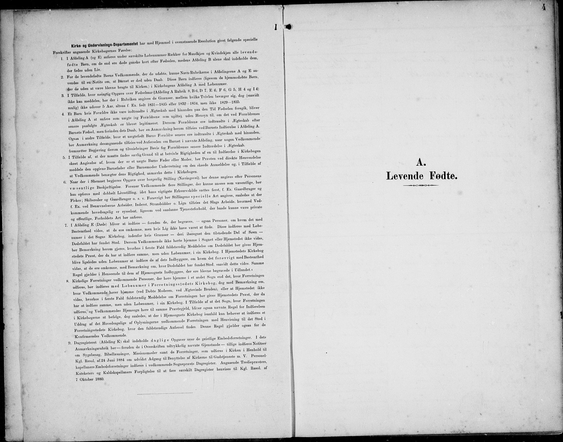 Lista sokneprestkontor, SAK/1111-0027/F/Fb/L0005: Parish register (copy) no. B 5, 1892-1923, p. 4