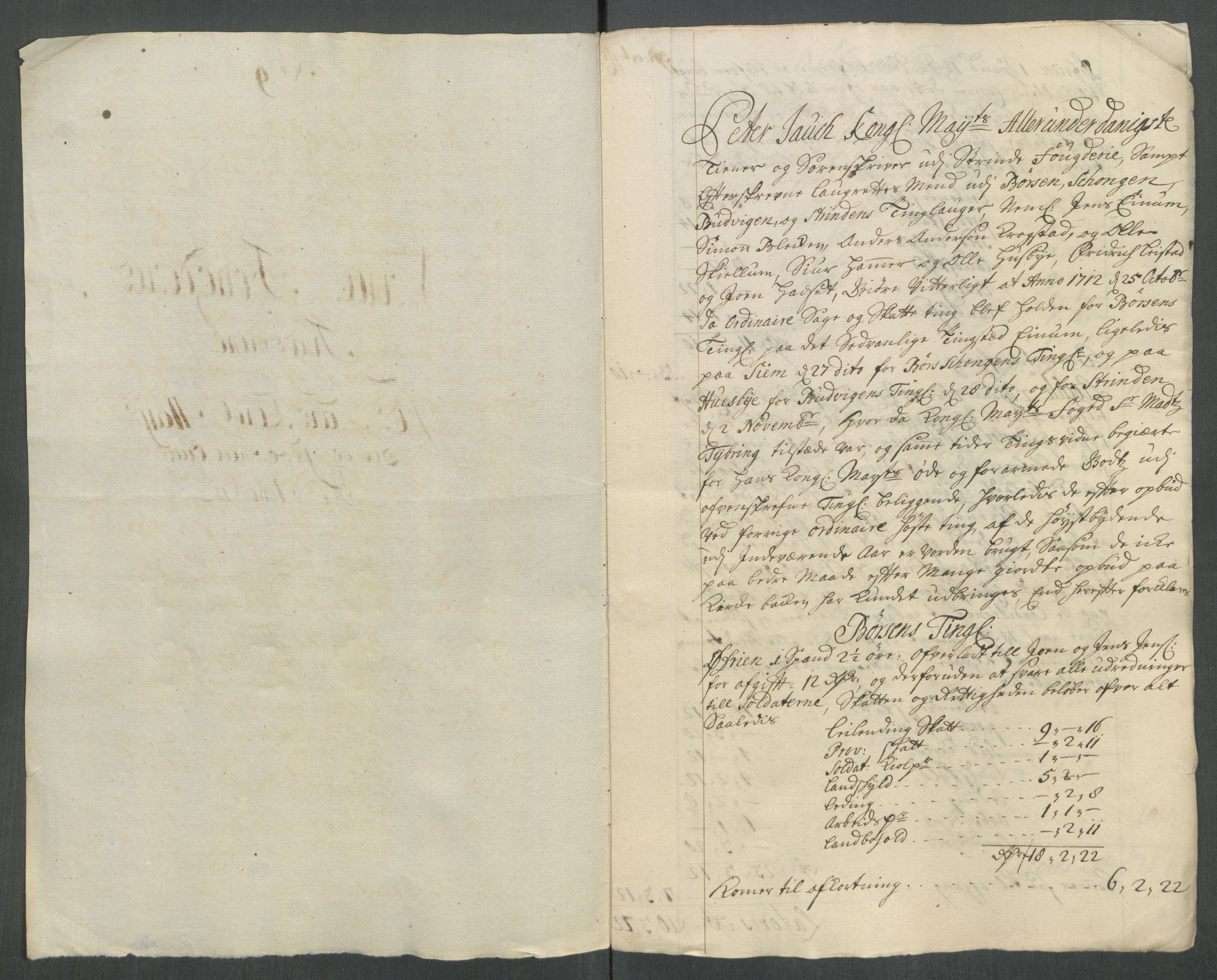 Rentekammeret inntil 1814, Reviderte regnskaper, Fogderegnskap, RA/EA-4092/R61/L4113: Fogderegnskap Strinda og Selbu, 1712-1713, p. 230