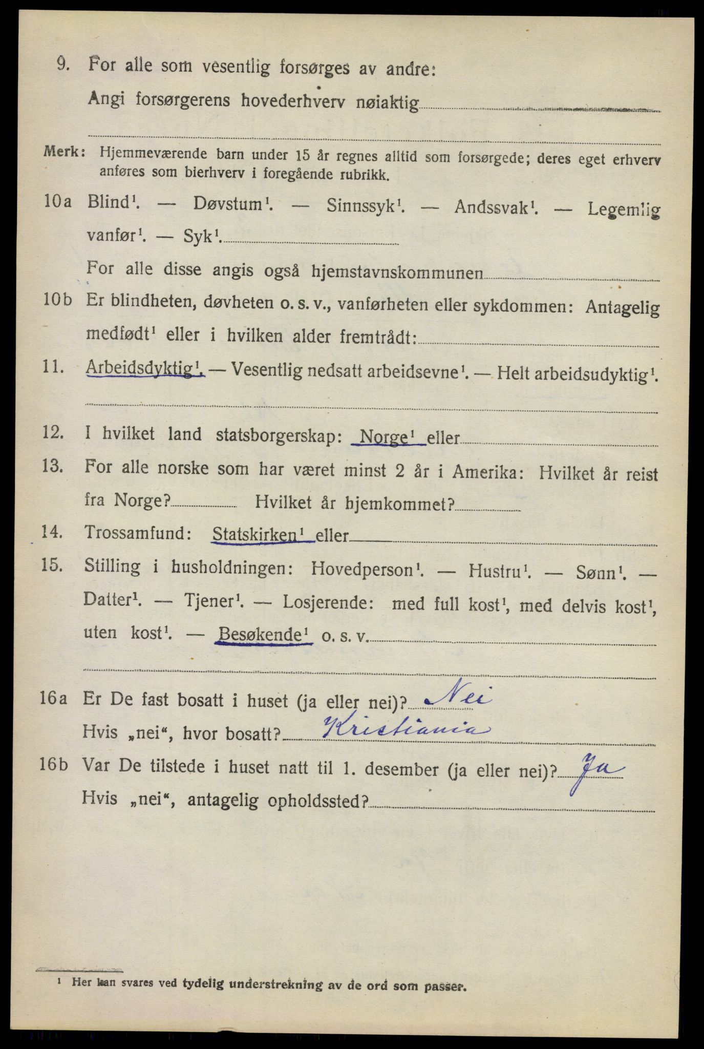 SAO, 1920 census for Enebakk, 1920, p. 6082