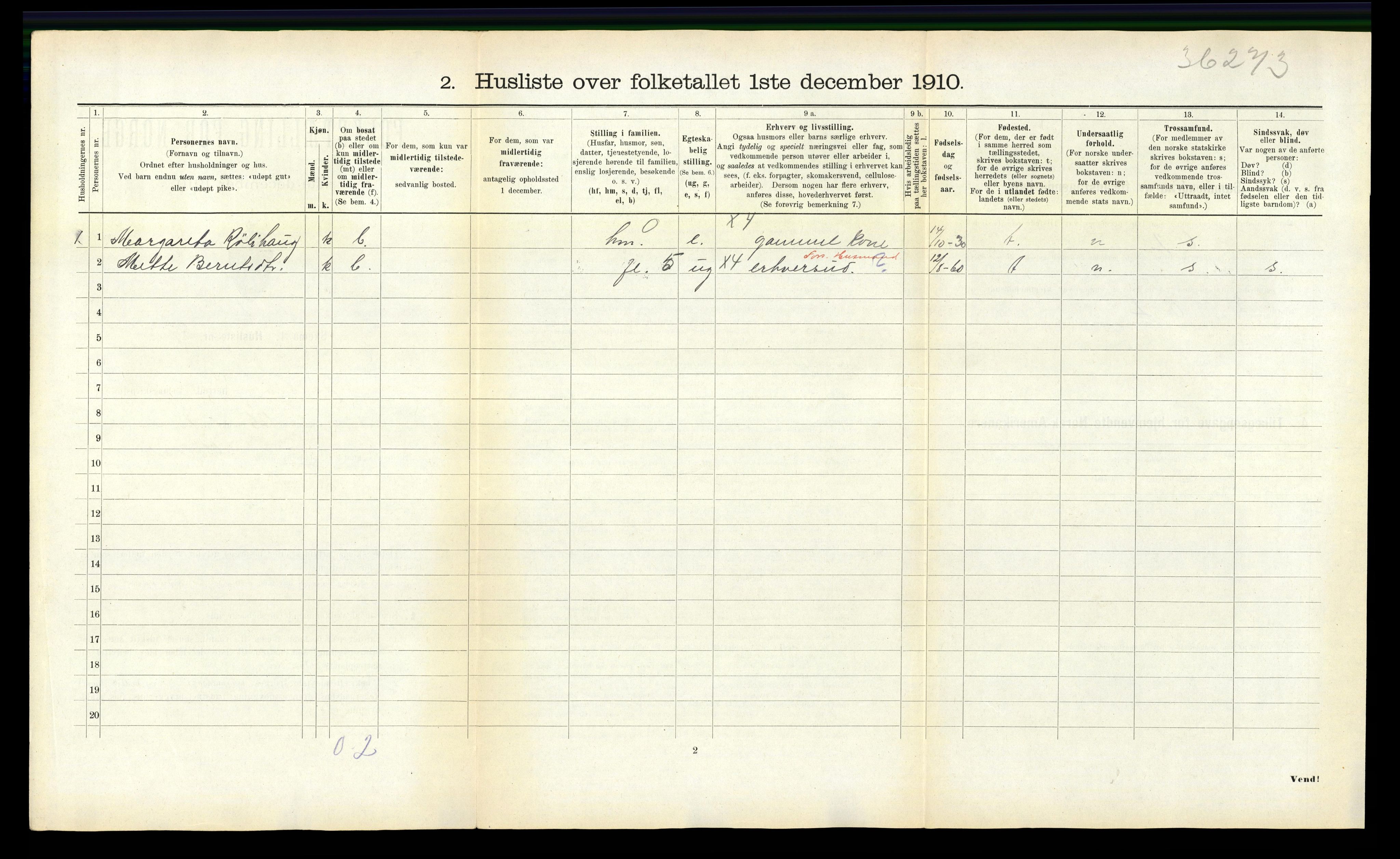 RA, 1910 census for Sparbu, 1910, p. 817