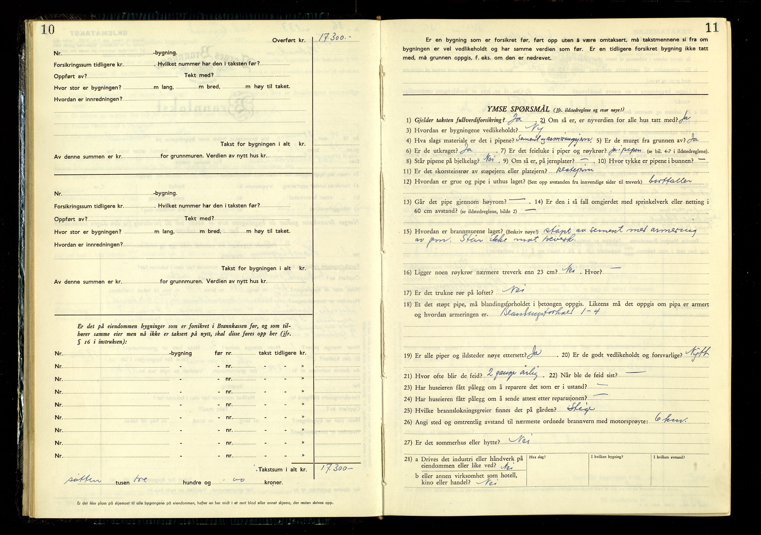 Norges Brannkasse, Trysil, AV/SAH-NBRANT-021/F/L0025: Branntakstprotokoll, 1948-1953