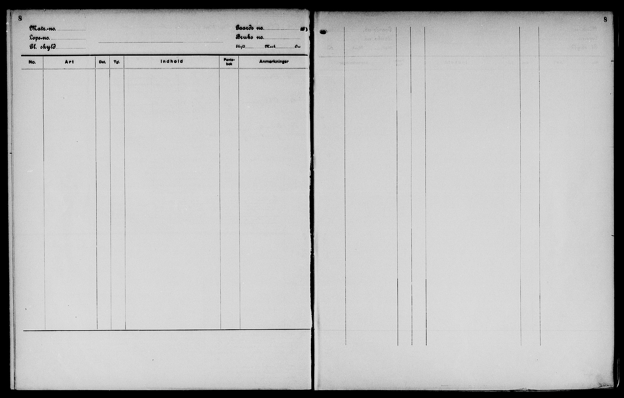 Vinger og Odal sorenskriveri, SAH/TING-022/H/Ha/Hac/Hacc/L0010: Mortgage register no. 3.10, 1923, p. 8