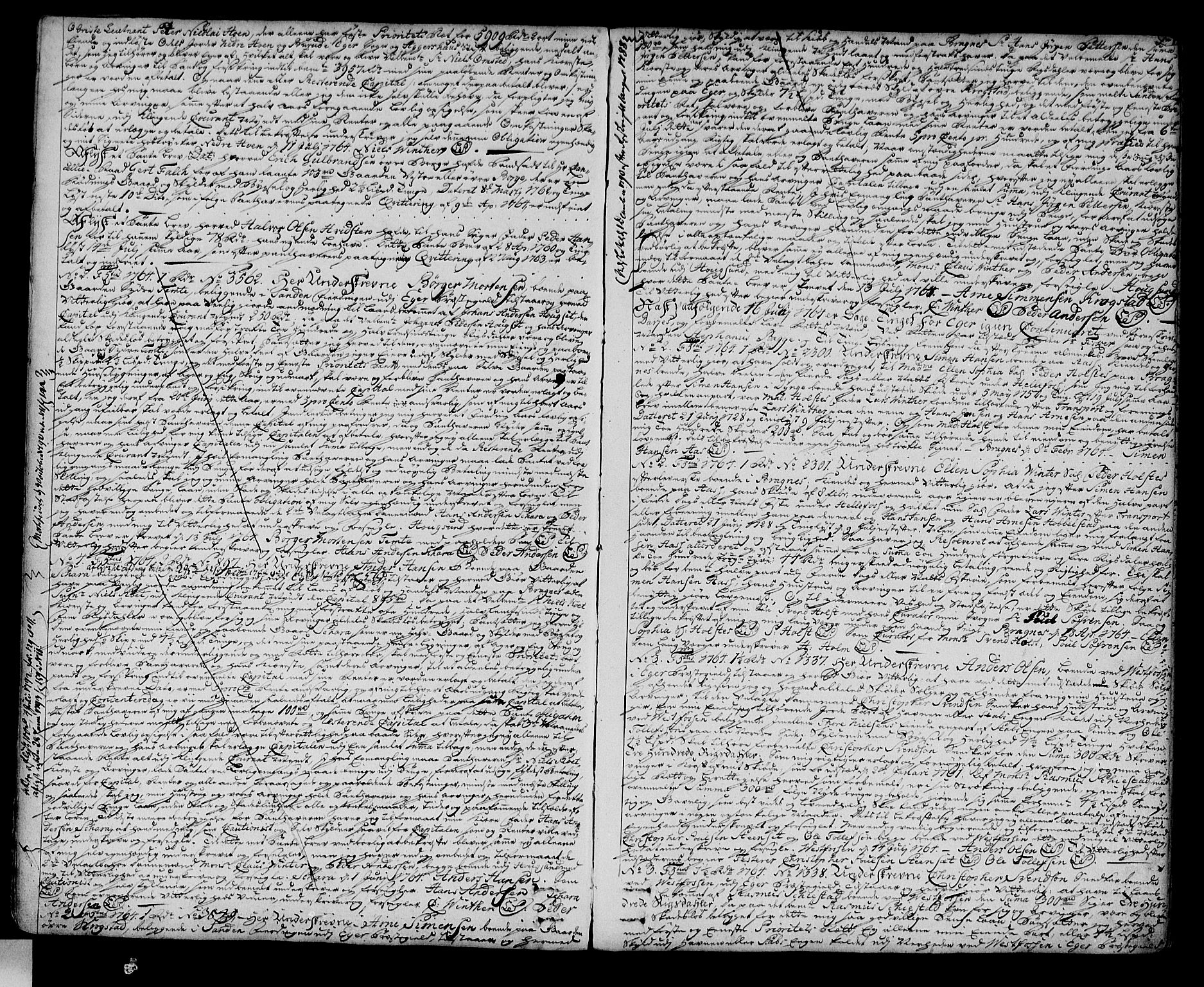 Eiker, Modum og Sigdal sorenskriveri, SAKO/A-123/G/Ga/Gaa/L0003a: Mortgage book no. I 3a, 1760-1765, p. 148