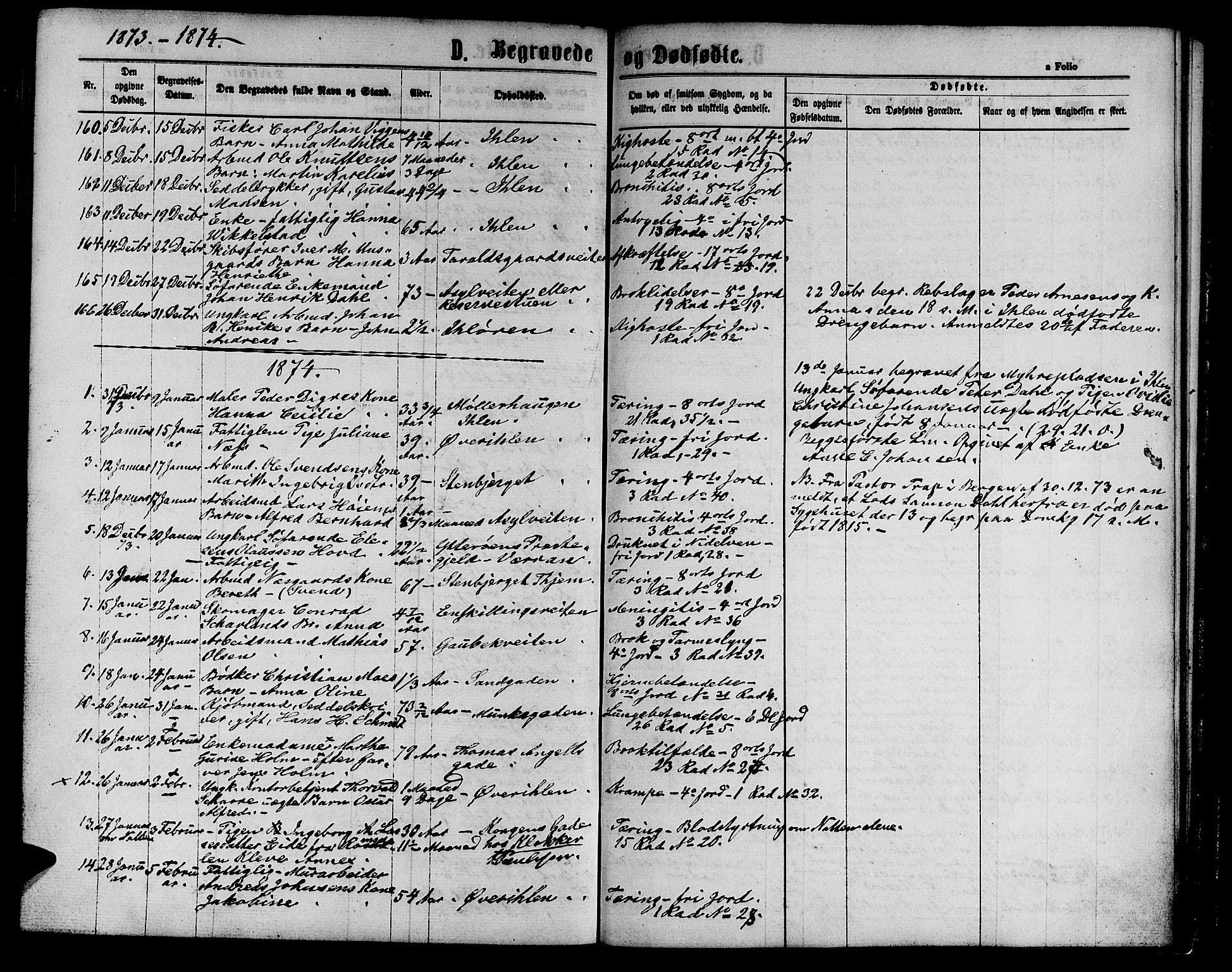 Ministerialprotokoller, klokkerbøker og fødselsregistre - Sør-Trøndelag, AV/SAT-A-1456/602/L0141: Parish register (copy) no. 602C09, 1865-1877