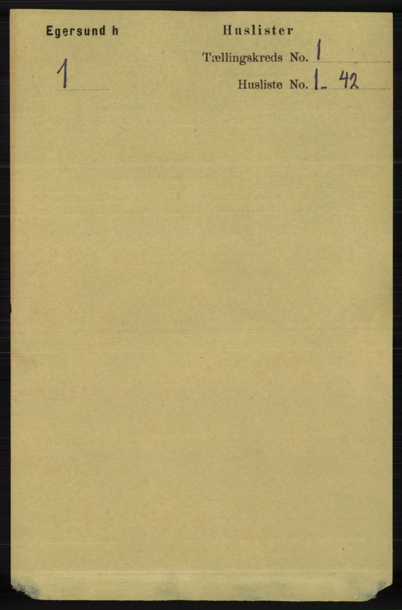 RA, 1891 census for 1116 Eigersund herred, 1891, p. 21