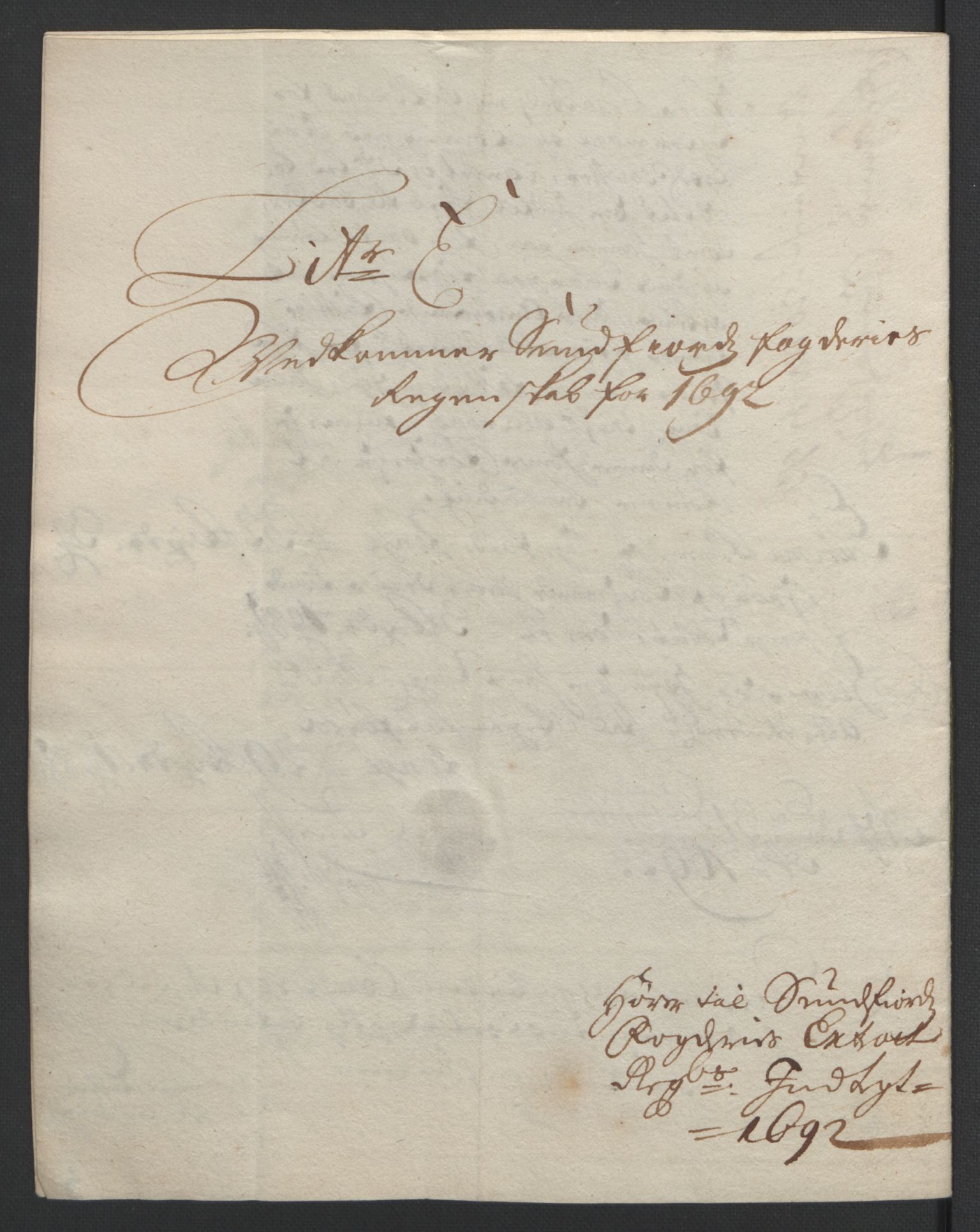 Rentekammeret inntil 1814, Reviderte regnskaper, Fogderegnskap, AV/RA-EA-4092/R53/L3420: Fogderegnskap Sunn- og Nordfjord, 1691-1692, p. 233