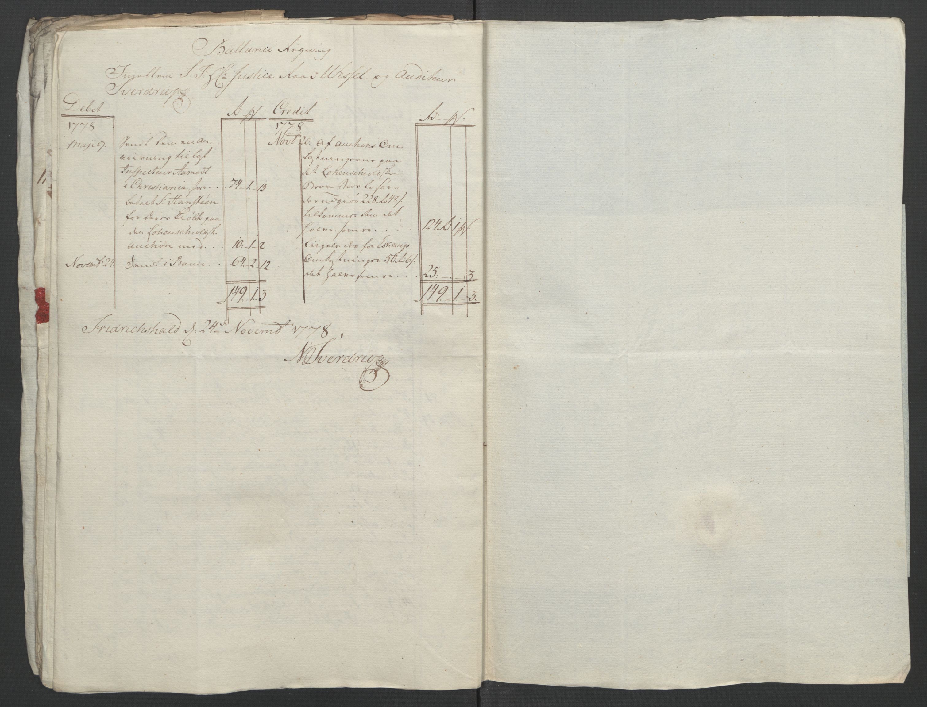 Forsvaret, Generalauditøren, AV/RA-RAFA-1772/F/Fj/Fja/L0021: --, 1733-1817, p. 186