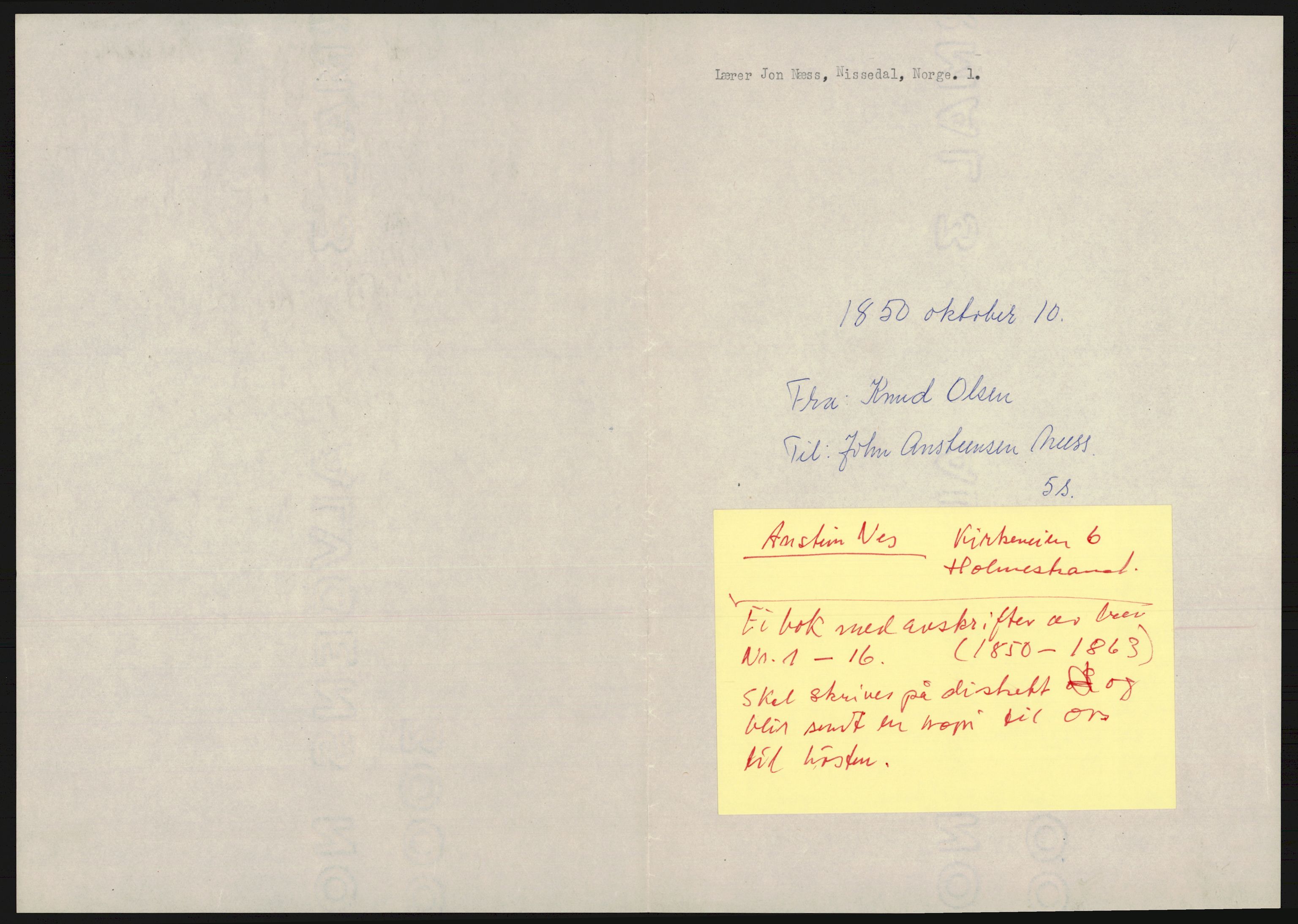 Samlinger til kildeutgivelse, Amerikabrevene, AV/RA-EA-4057/F/L0024: Innlån fra Telemark: Gunleiksrud - Willard, 1838-1914, p. 572