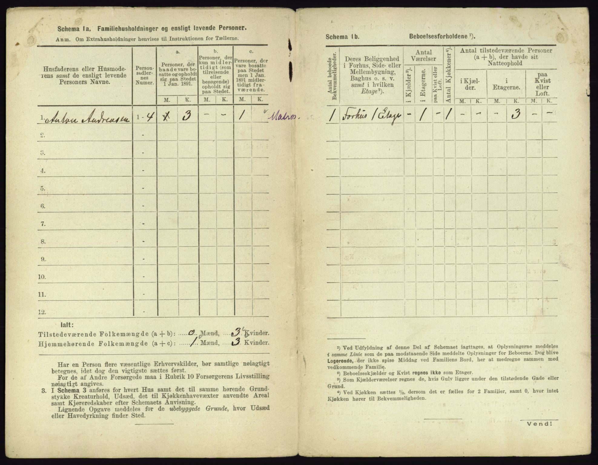 RA, 1891 census for 0602 Drammen, 1891, p. 3546