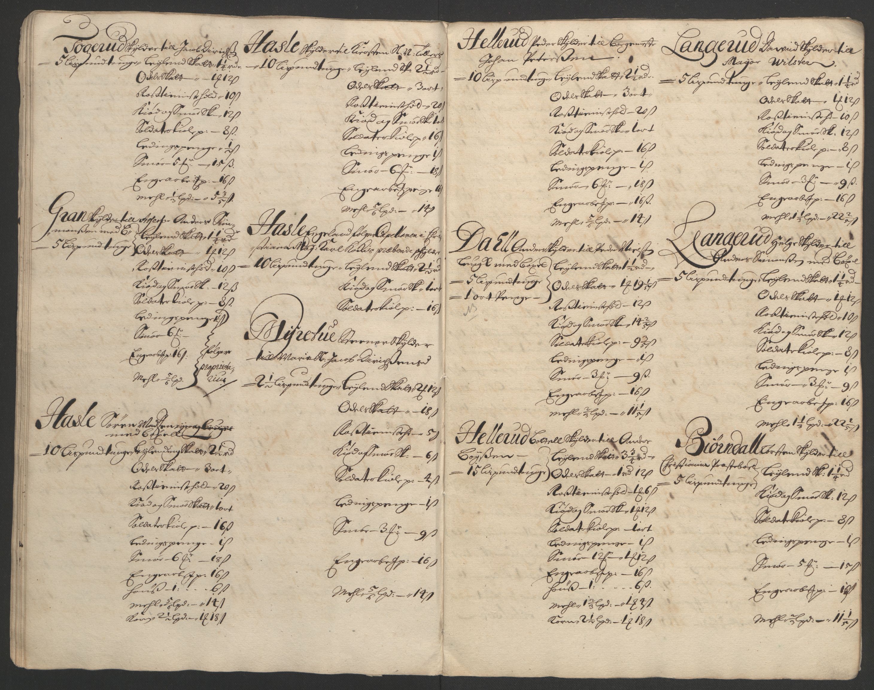 Rentekammeret inntil 1814, Reviderte regnskaper, Fogderegnskap, AV/RA-EA-4092/R08/L0426: Fogderegnskap Aker, 1692-1693, p. 296