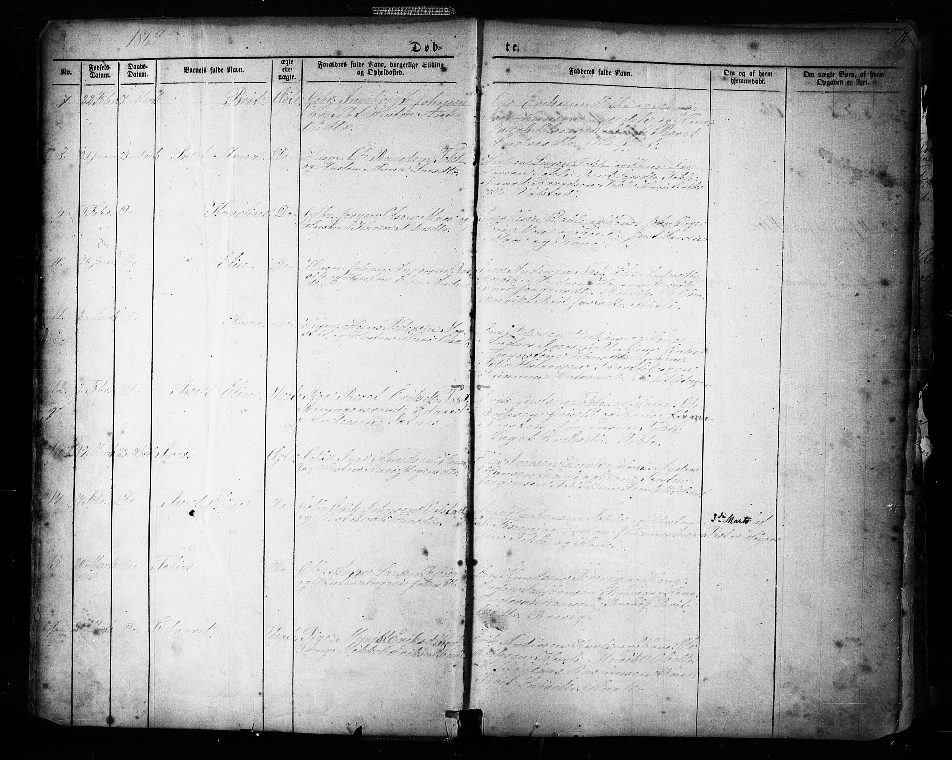 Ministerialprotokoller, klokkerbøker og fødselsregistre - Møre og Romsdal, AV/SAT-A-1454/545/L0588: Parish register (copy) no. 545C02, 1867-1902, p. 10