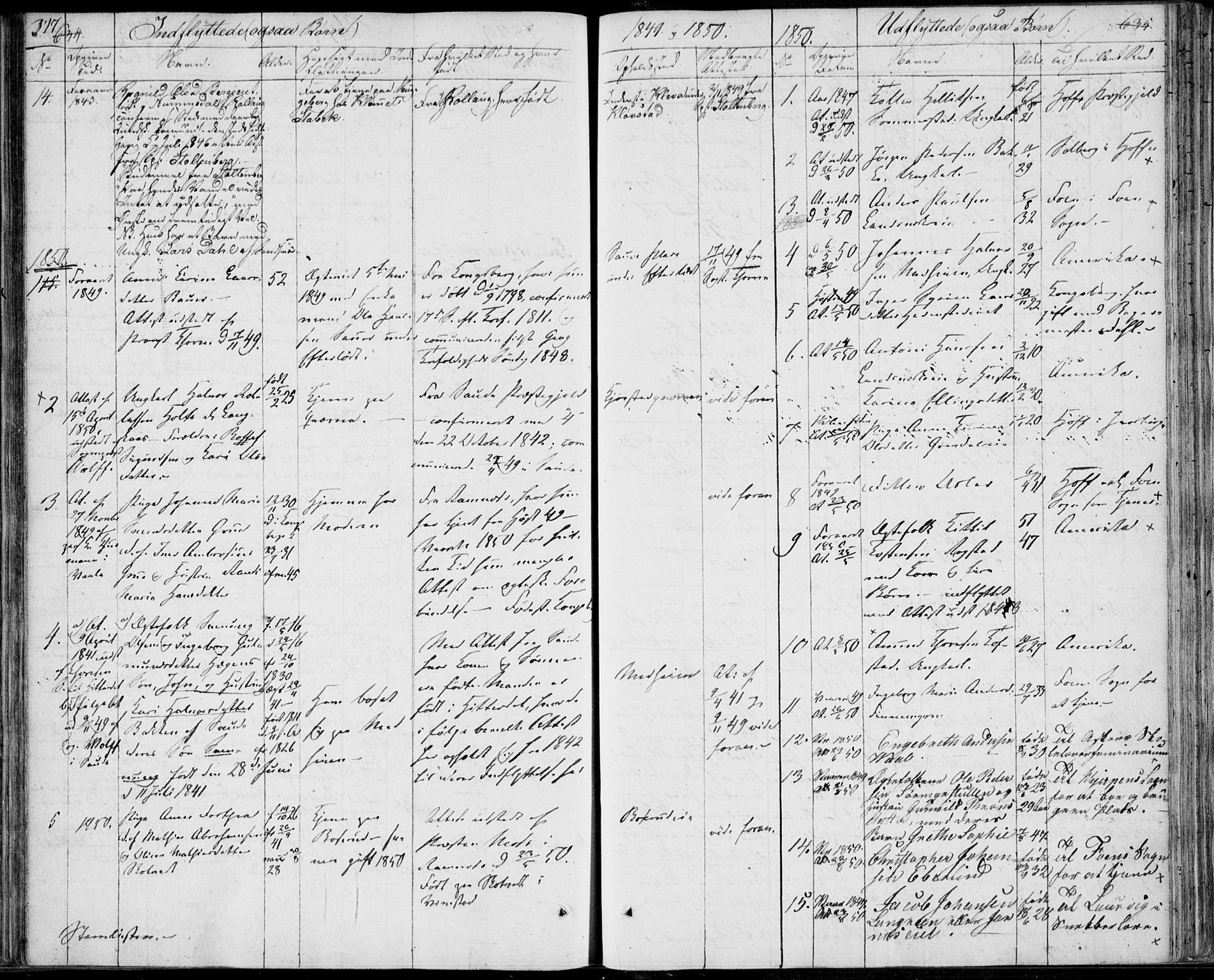 Sandsvær kirkebøker, SAKO/A-244/F/Fa/L0005: Parish register (official) no. I 5, 1840-1856, p. 634-635