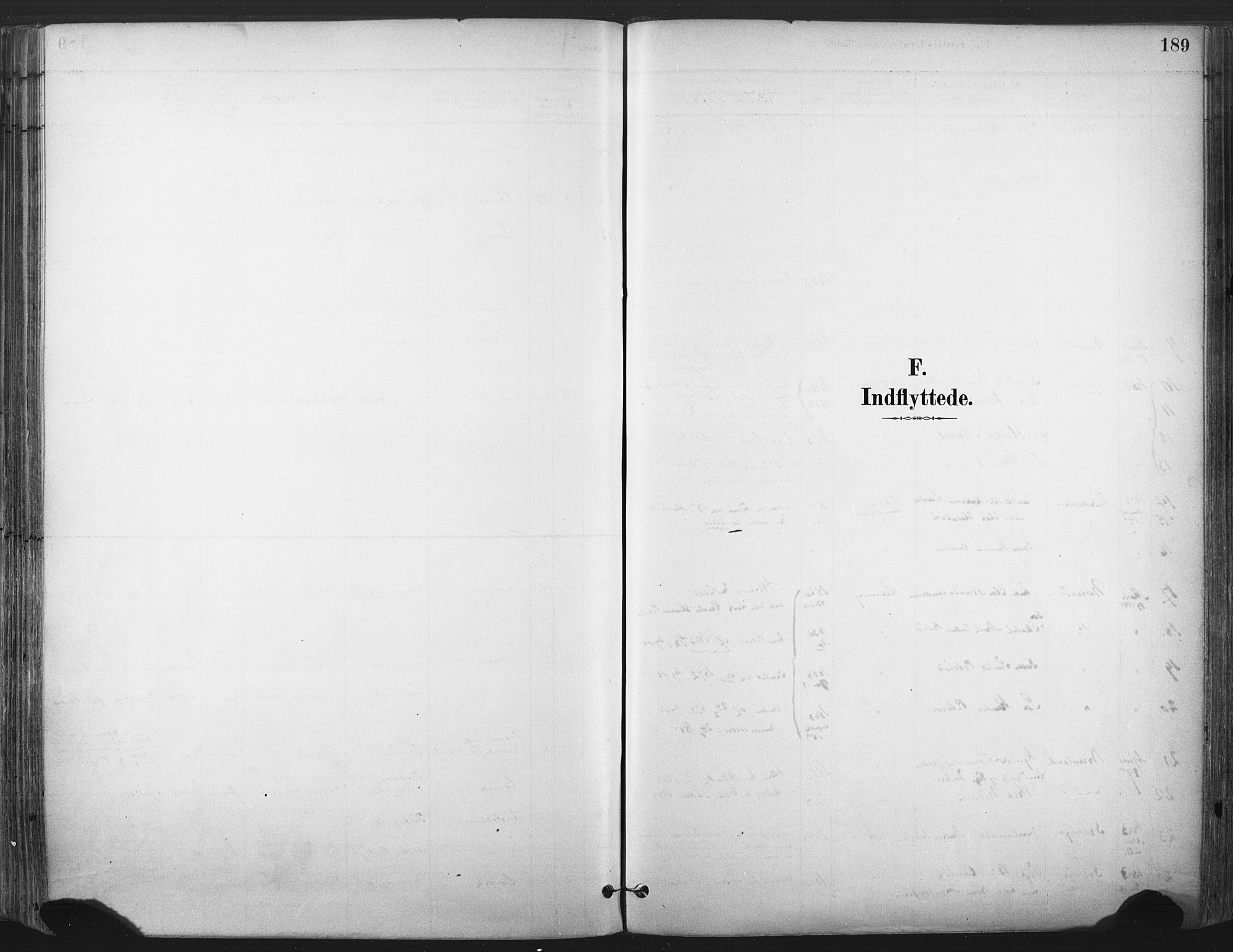 Larvik kirkebøker, SAKO/A-352/F/Fa/L0010: Parish register (official) no. I 10, 1884-1910, p. 189