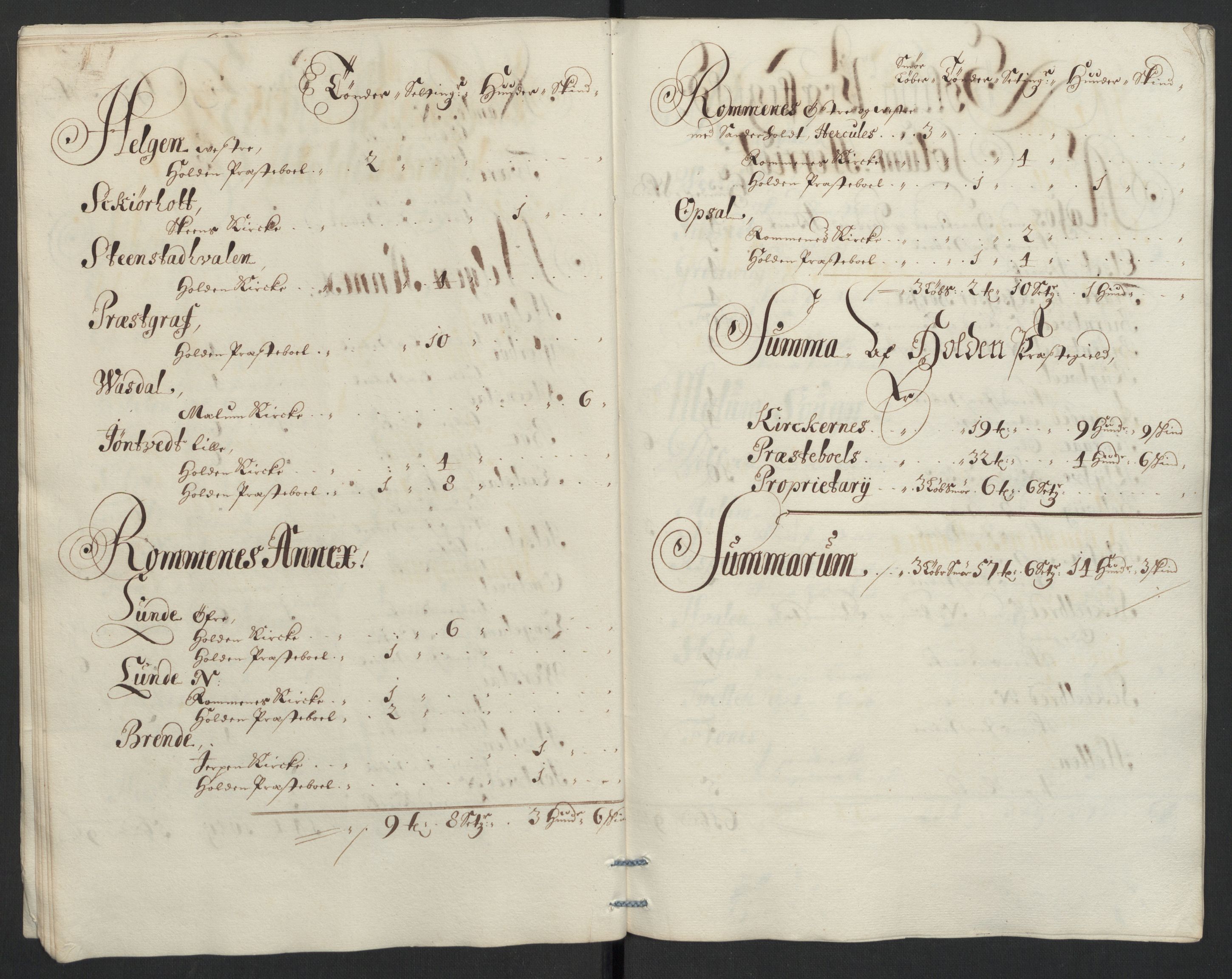Rentekammeret inntil 1814, Reviderte regnskaper, Fogderegnskap, AV/RA-EA-4092/R36/L2099: Fogderegnskap Øvre og Nedre Telemark og Bamble, 1698, p. 217