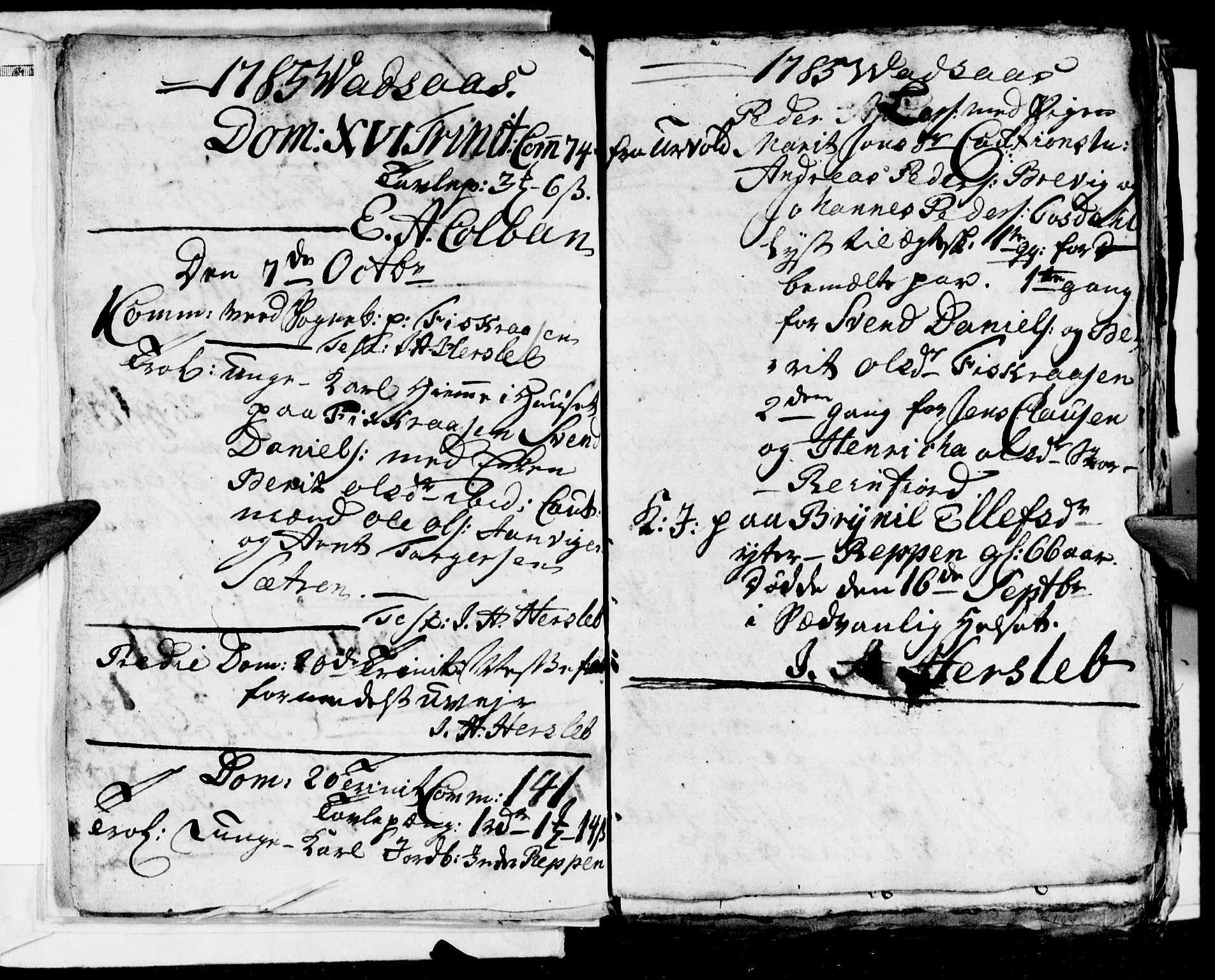 Ministerialprotokoller, klokkerbøker og fødselsregistre - Nordland, AV/SAT-A-1459/810/L0139: Parish register (official) no. 810A03, 1785-1816