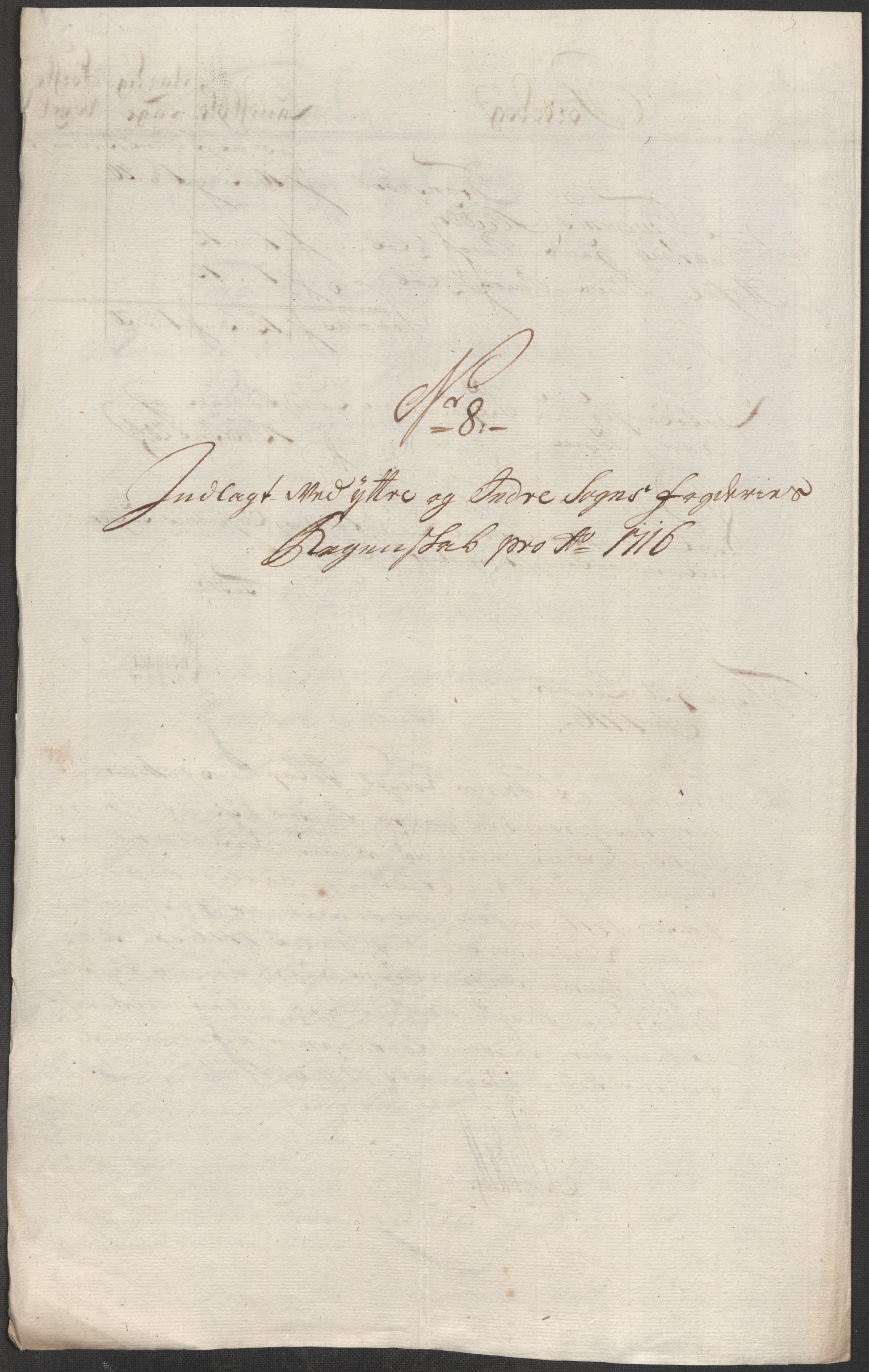 Rentekammeret inntil 1814, Reviderte regnskaper, Fogderegnskap, RA/EA-4092/R52/L3320: Fogderegnskap Sogn, 1715-1716, p. 416