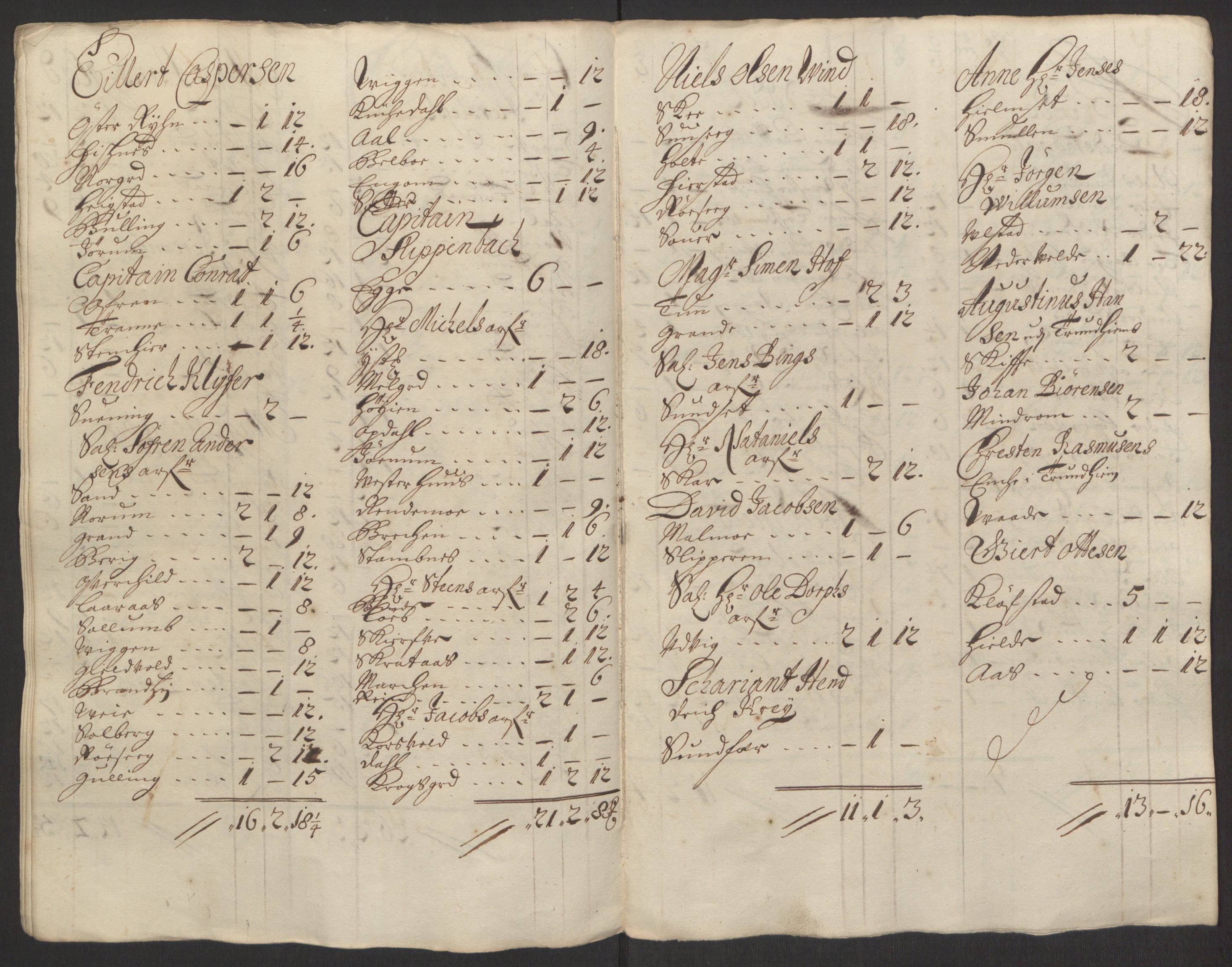 Rentekammeret inntil 1814, Reviderte regnskaper, Fogderegnskap, AV/RA-EA-4092/R63/L4309: Fogderegnskap Inderøy, 1695-1697, p. 41