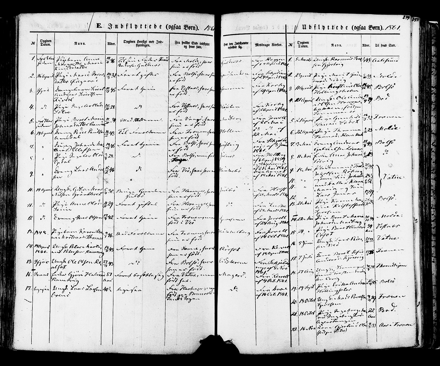 Ministerialprotokoller, klokkerbøker og fødselsregistre - Møre og Romsdal, SAT/A-1454/560/L0719: Parish register (official) no. 560A03, 1845-1872, p. 289