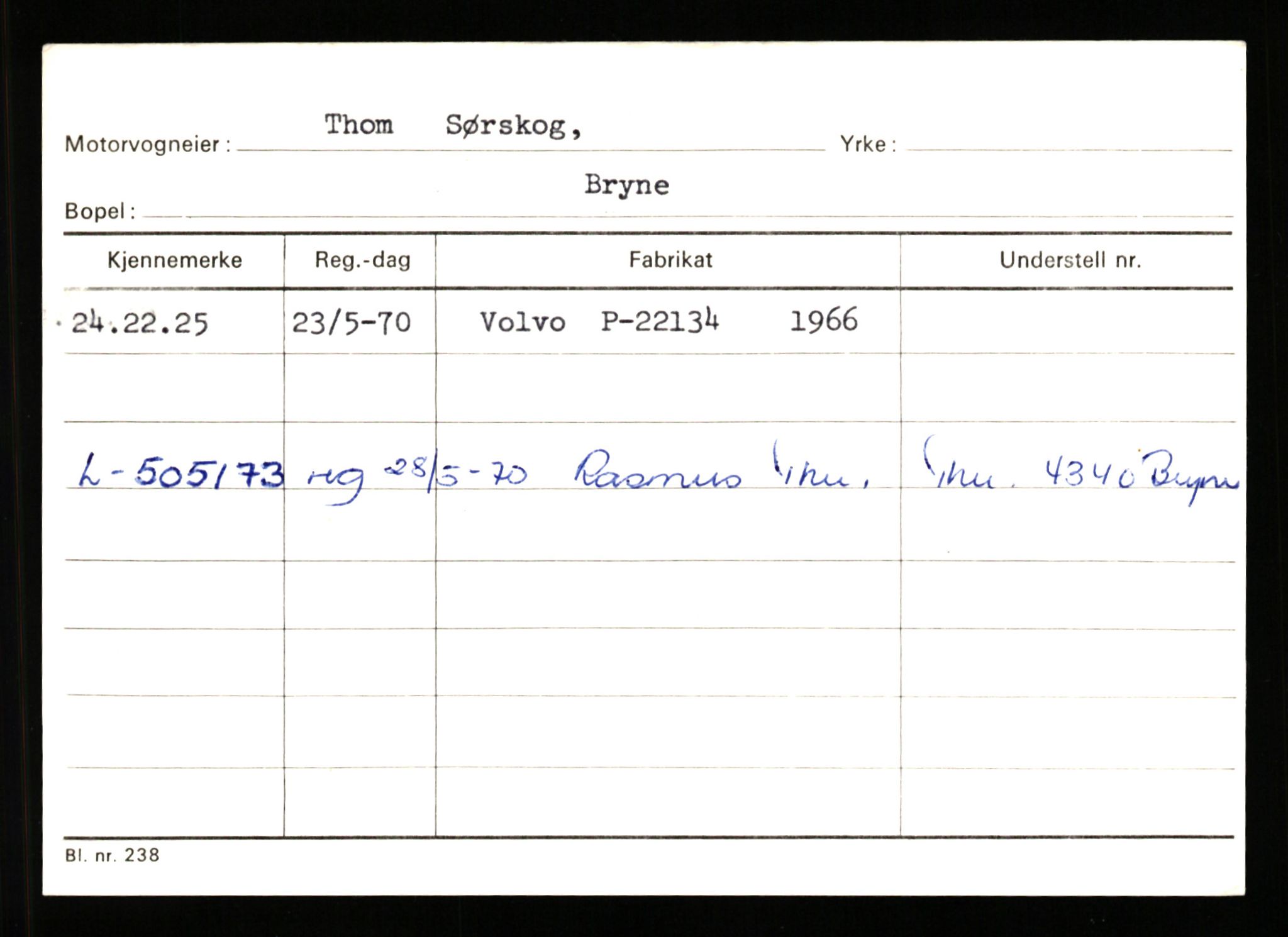 Stavanger trafikkstasjon, AV/SAST-A-101942/0/G/L0011: Registreringsnummer: 240000 - 363477, 1930-1971, p. 115