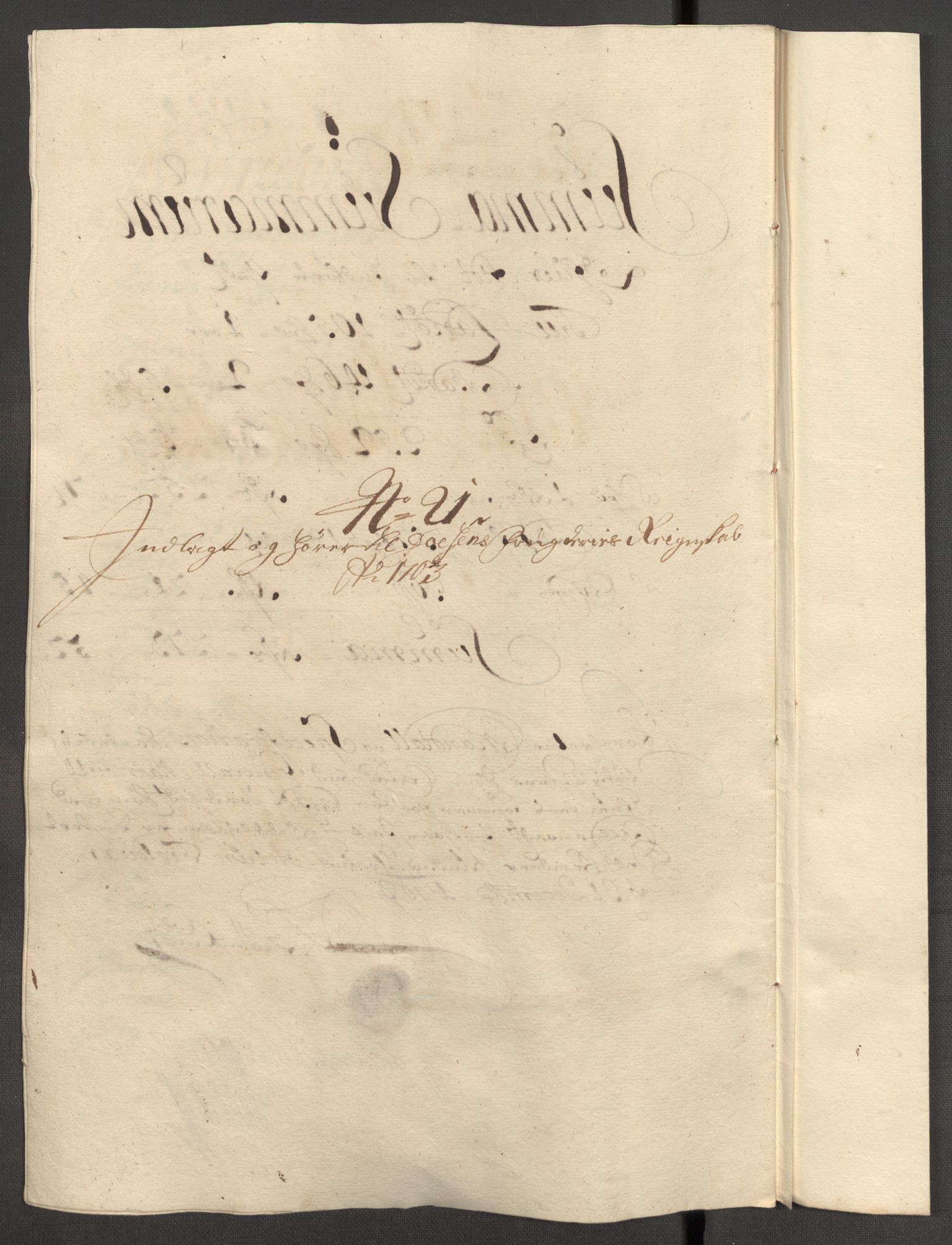 Rentekammeret inntil 1814, Reviderte regnskaper, Fogderegnskap, AV/RA-EA-4092/R57/L3855: Fogderegnskap Fosen, 1702-1703, p. 364