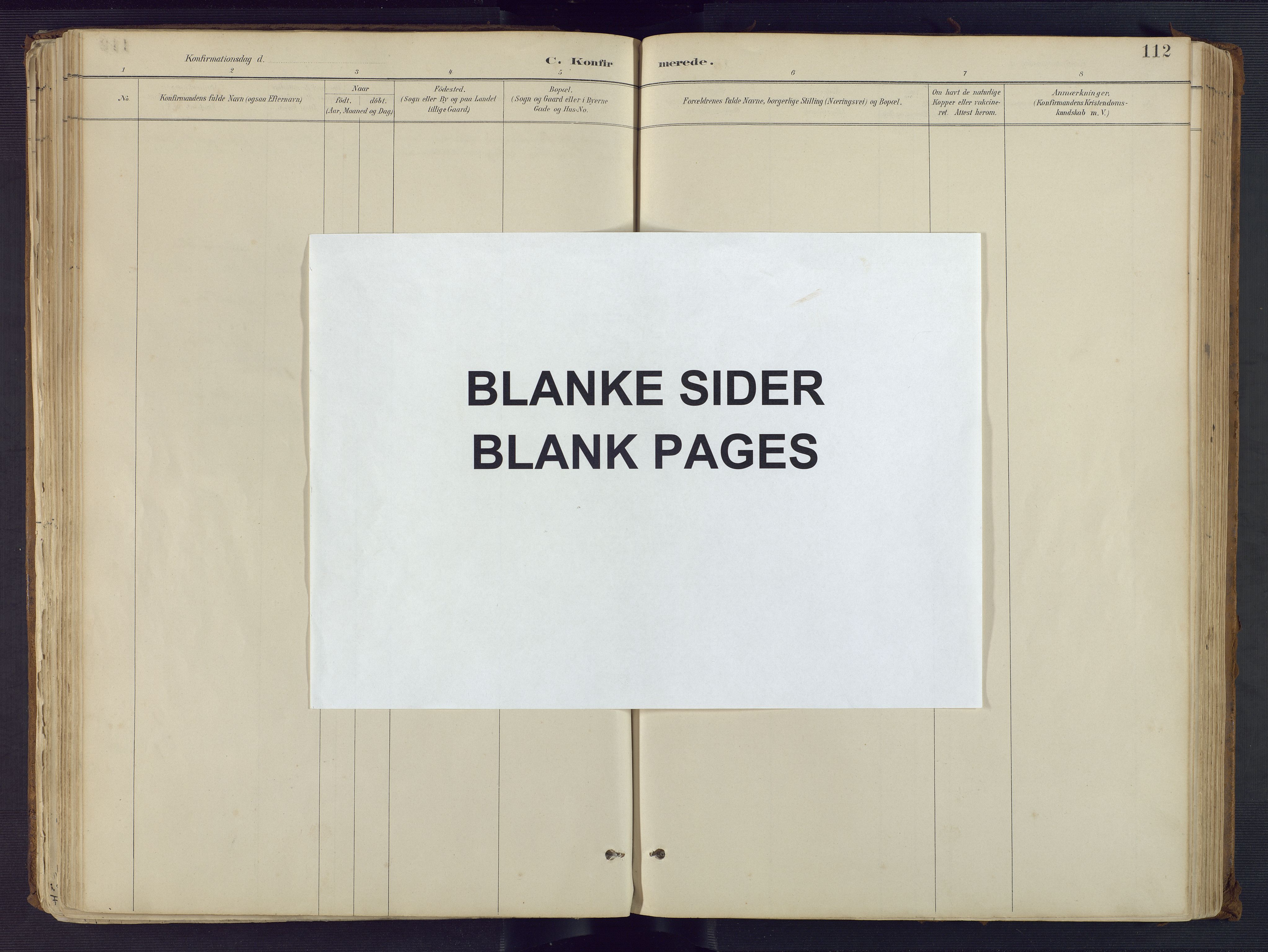 Sirdal sokneprestkontor, AV/SAK-1111-0036/F/Fa/Fab/L0004: Parish register (official) no. A 4, 1887-1919, p. 112