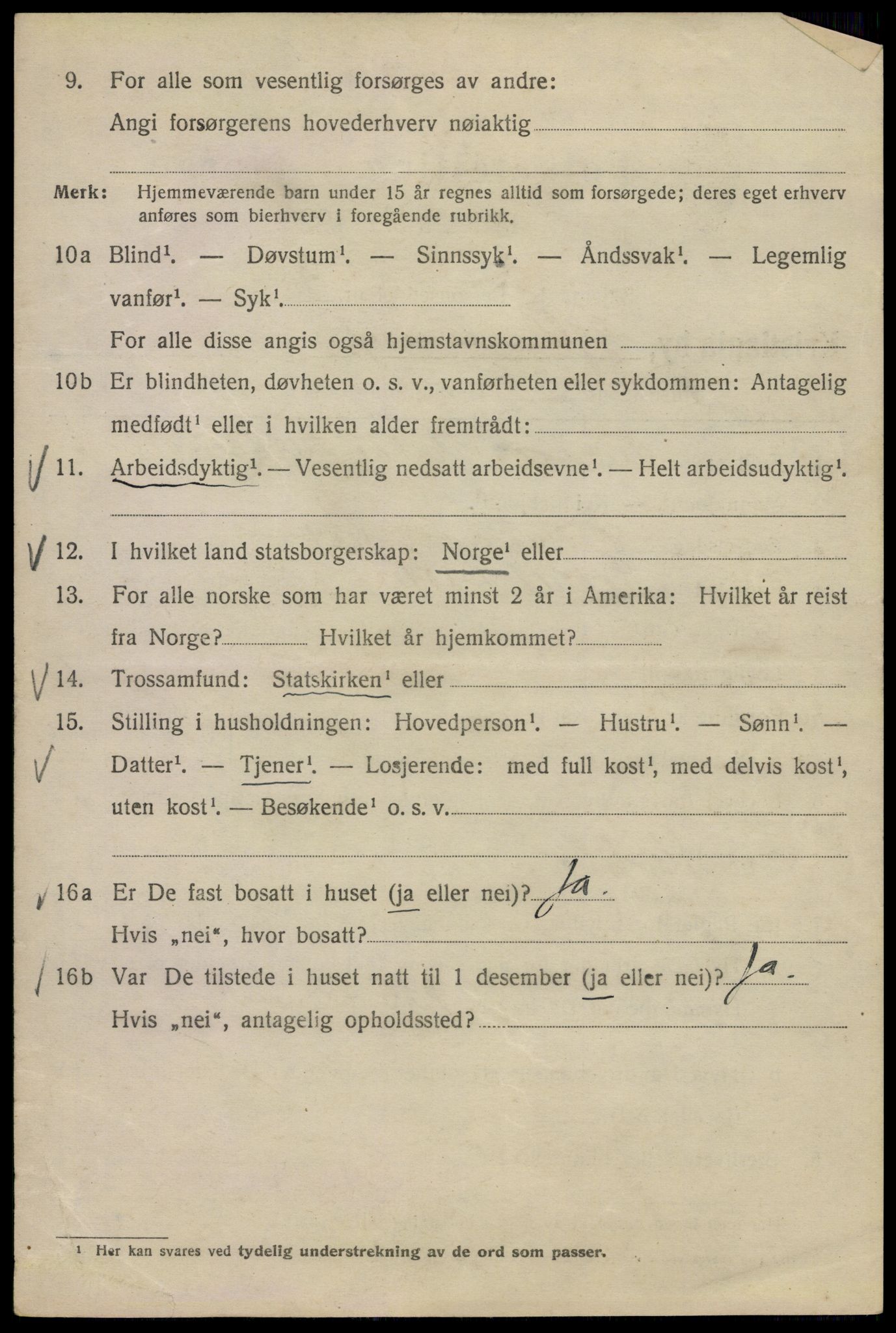 SAO, 1920 census for Kristiania, 1920, p. 262464