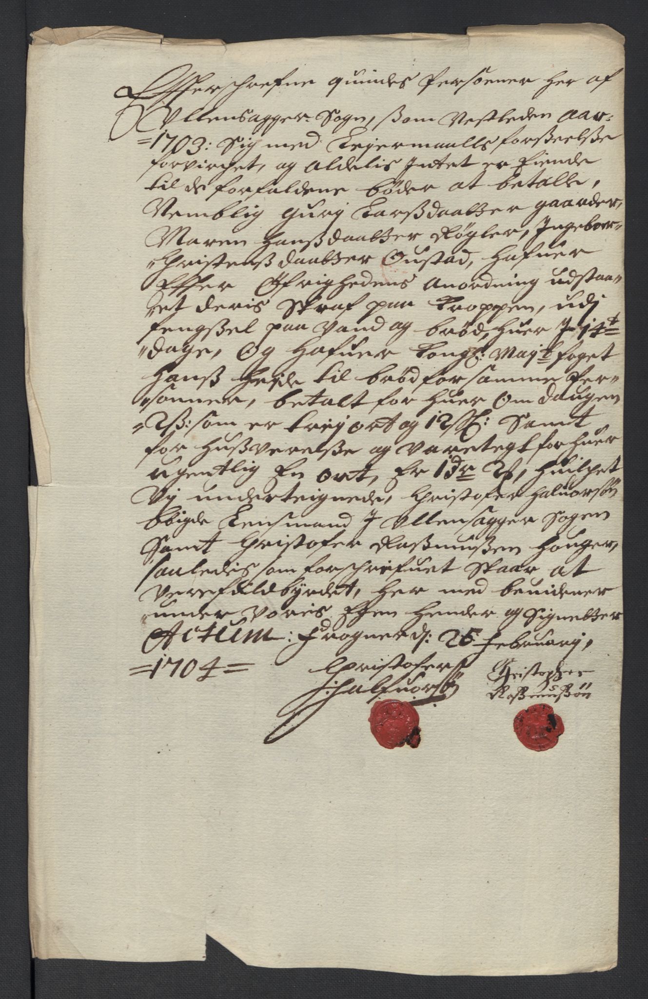 Rentekammeret inntil 1814, Reviderte regnskaper, Fogderegnskap, AV/RA-EA-4092/R12/L0716: Fogderegnskap Øvre Romerike, 1703, p. 116