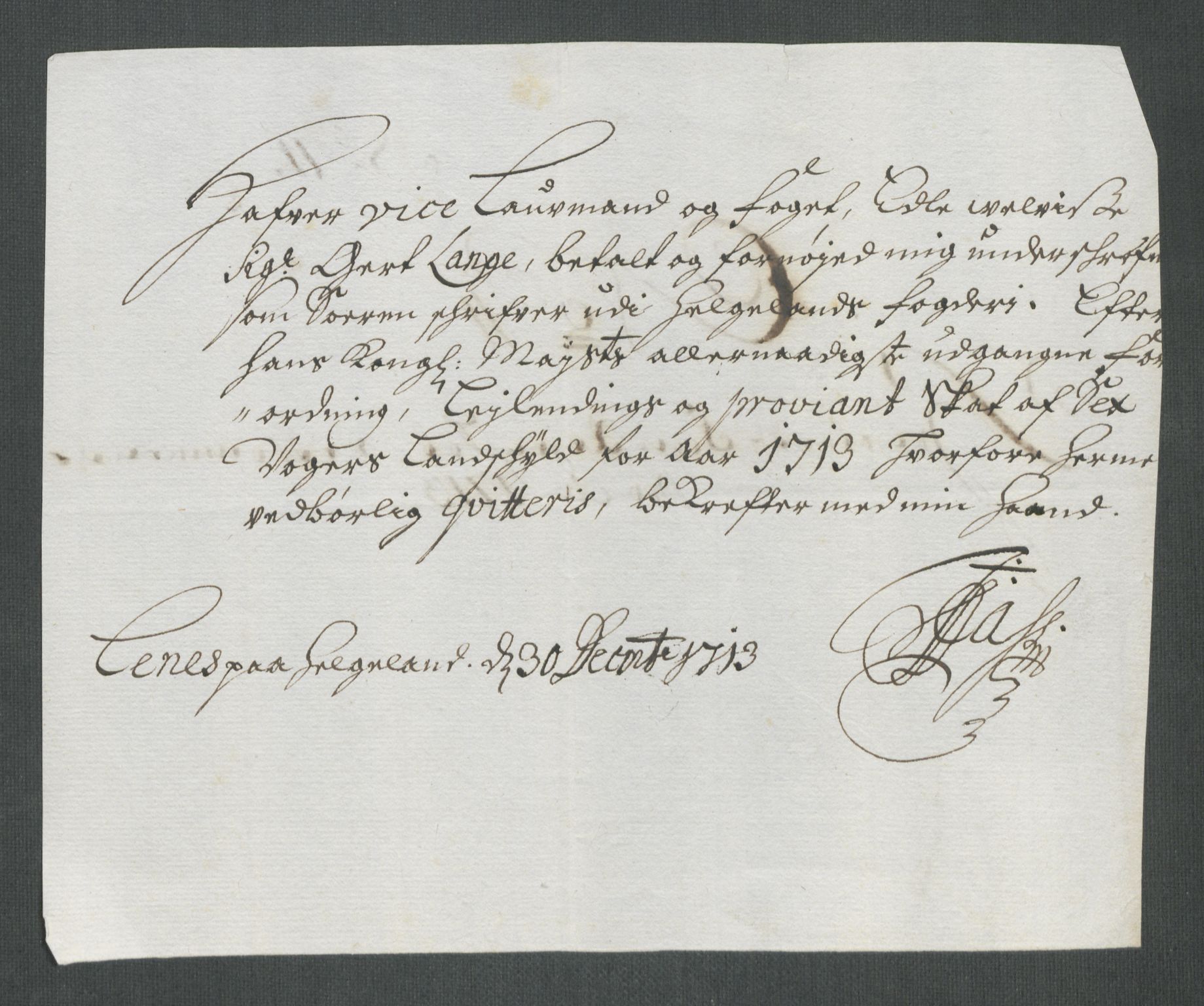 Rentekammeret inntil 1814, Reviderte regnskaper, Fogderegnskap, RA/EA-4092/R65/L4512: Fogderegnskap Helgeland, 1712-1713, p. 414