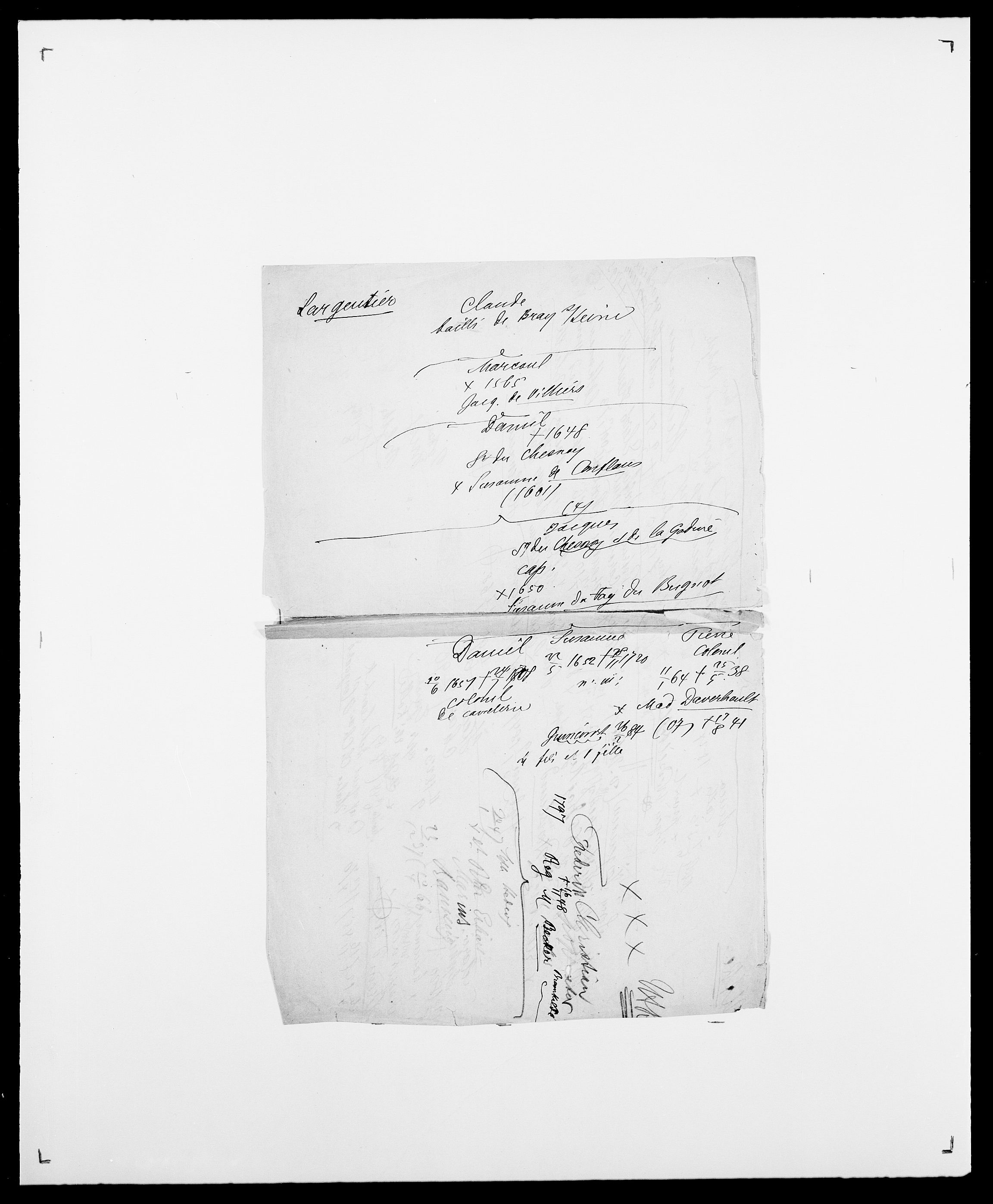 Delgobe, Charles Antoine - samling, AV/SAO-PAO-0038/D/Da/L0040: Usgaard - Velund, p. 21