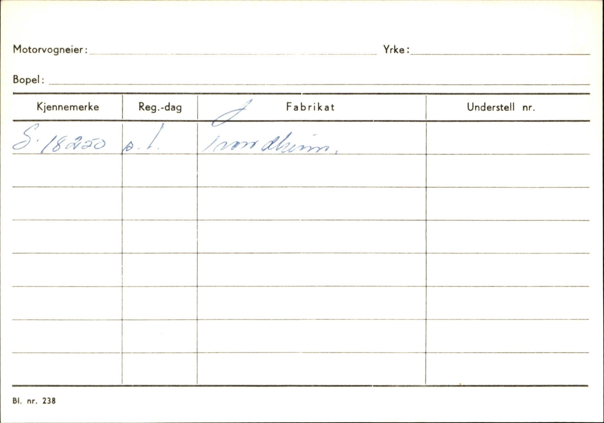 Statens vegvesen, Sogn og Fjordane vegkontor, SAB/A-5301/4/F/L0130: Eigarregister Eid T-Å. Høyanger A-O, 1945-1975, p. 1971