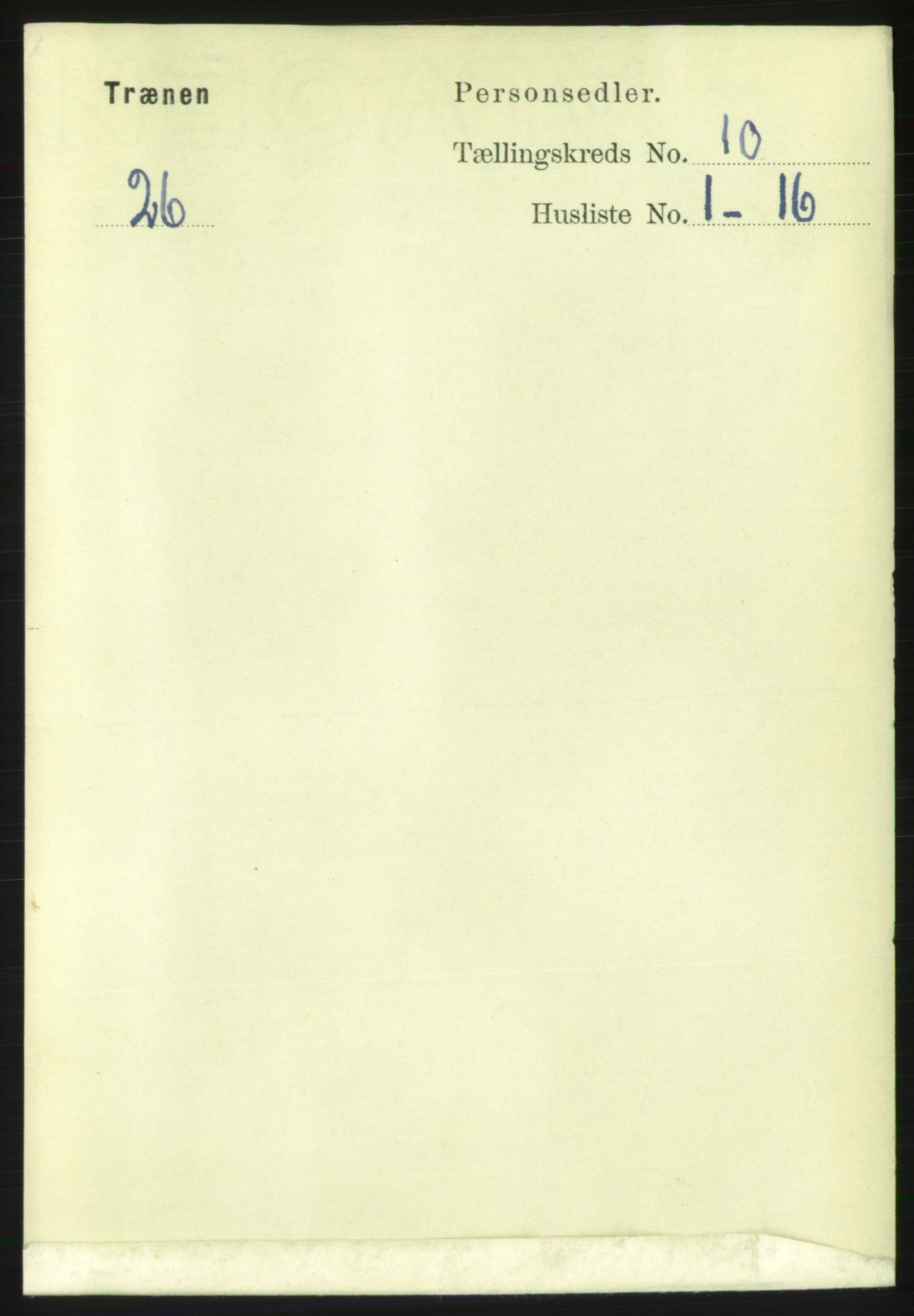 RA, 1891 census for 1548 Fræna, 1891, p. 3084