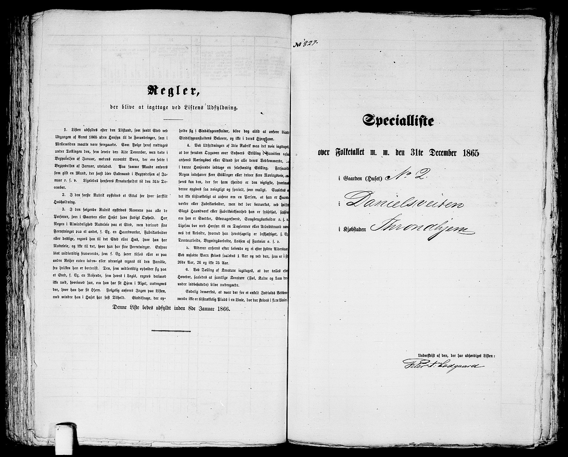 RA, 1865 census for Trondheim, 1865, p. 1726