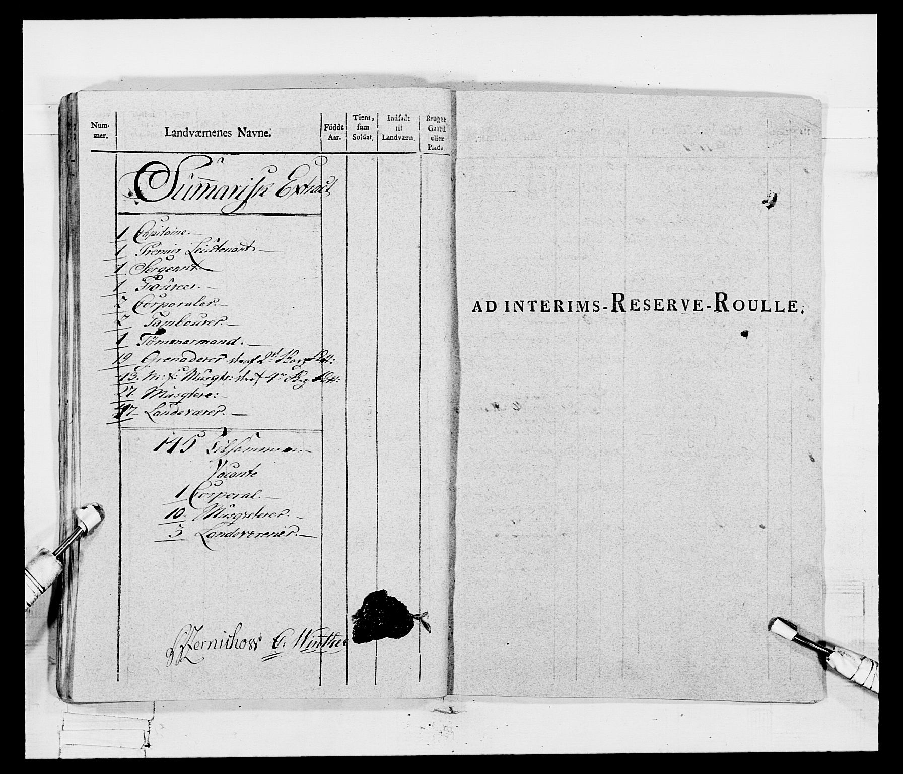 Generalitets- og kommissariatskollegiet, Det kongelige norske kommissariatskollegium, AV/RA-EA-5420/E/Eh/L0115: Telemarkske nasjonale infanteriregiment, 1802-1805, p. 471
