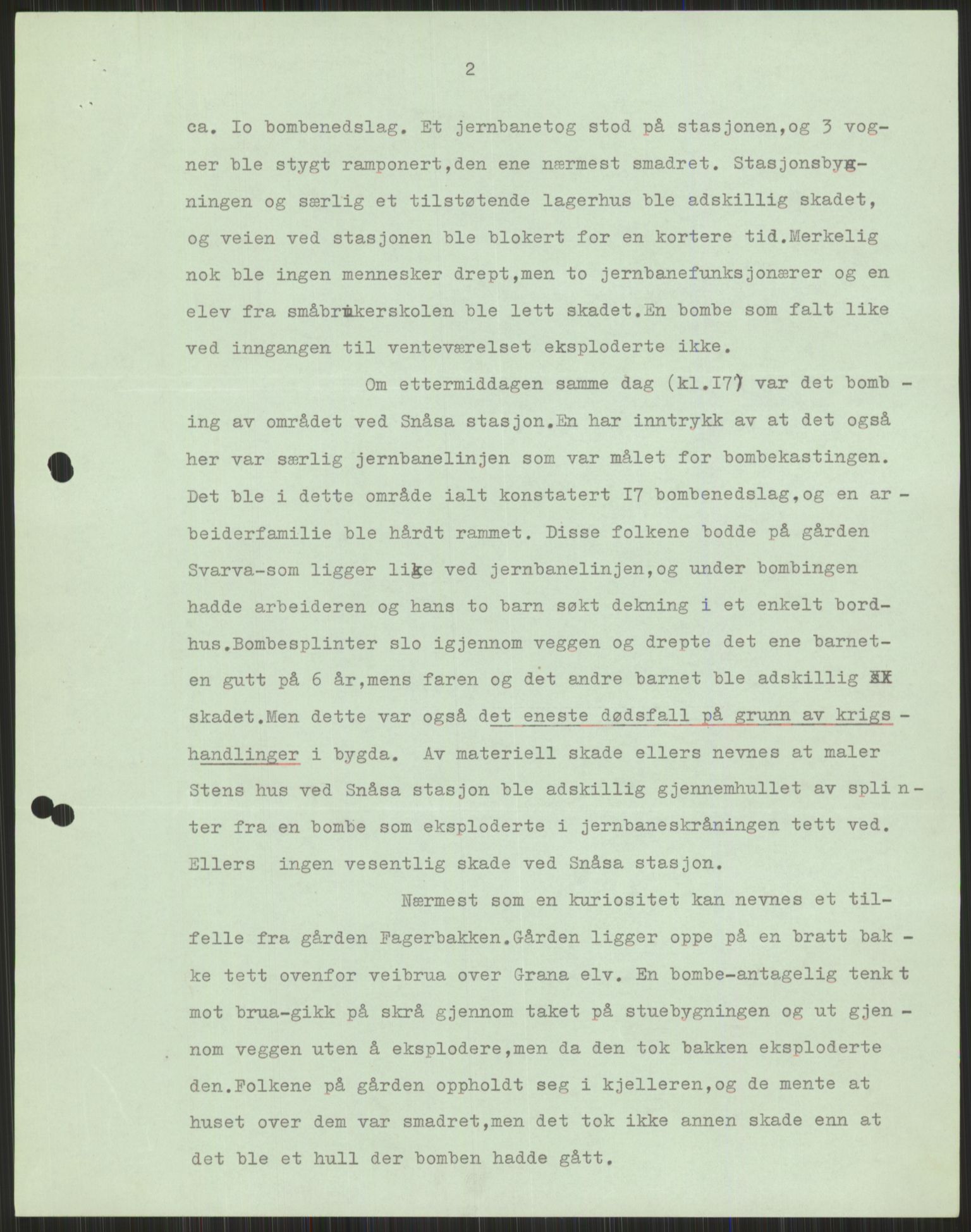 Forsvaret, Forsvarets krigshistoriske avdeling, AV/RA-RAFA-2017/Y/Ya/L0016: II-C-11-31 - Fylkesmenn.  Rapporter om krigsbegivenhetene 1940., 1940, p. 565