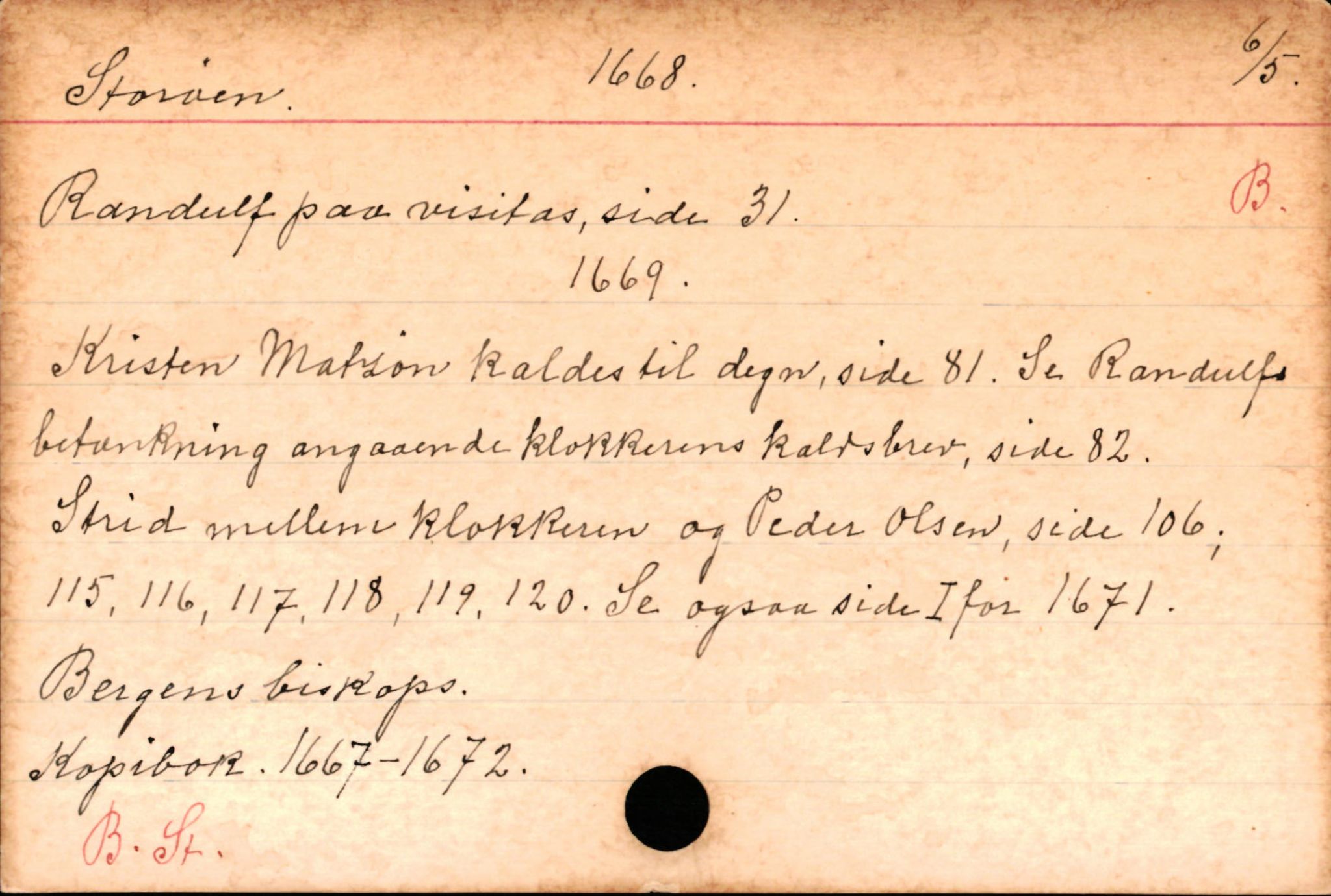 Haugen, Johannes - lærer, AV/SAB-SAB/PA-0036/01/L0001: Om klokkere og lærere, 1521-1904, p. 2128