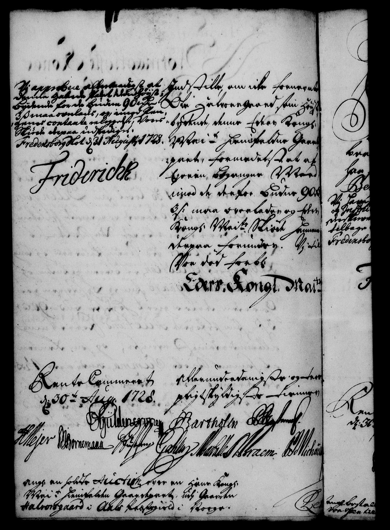 Rentekammeret, Kammerkanselliet, RA/EA-3111/G/Gf/Gfa/L0011: Norsk relasjons- og resolusjonsprotokoll (merket RK 52.11), 1728, p. 626