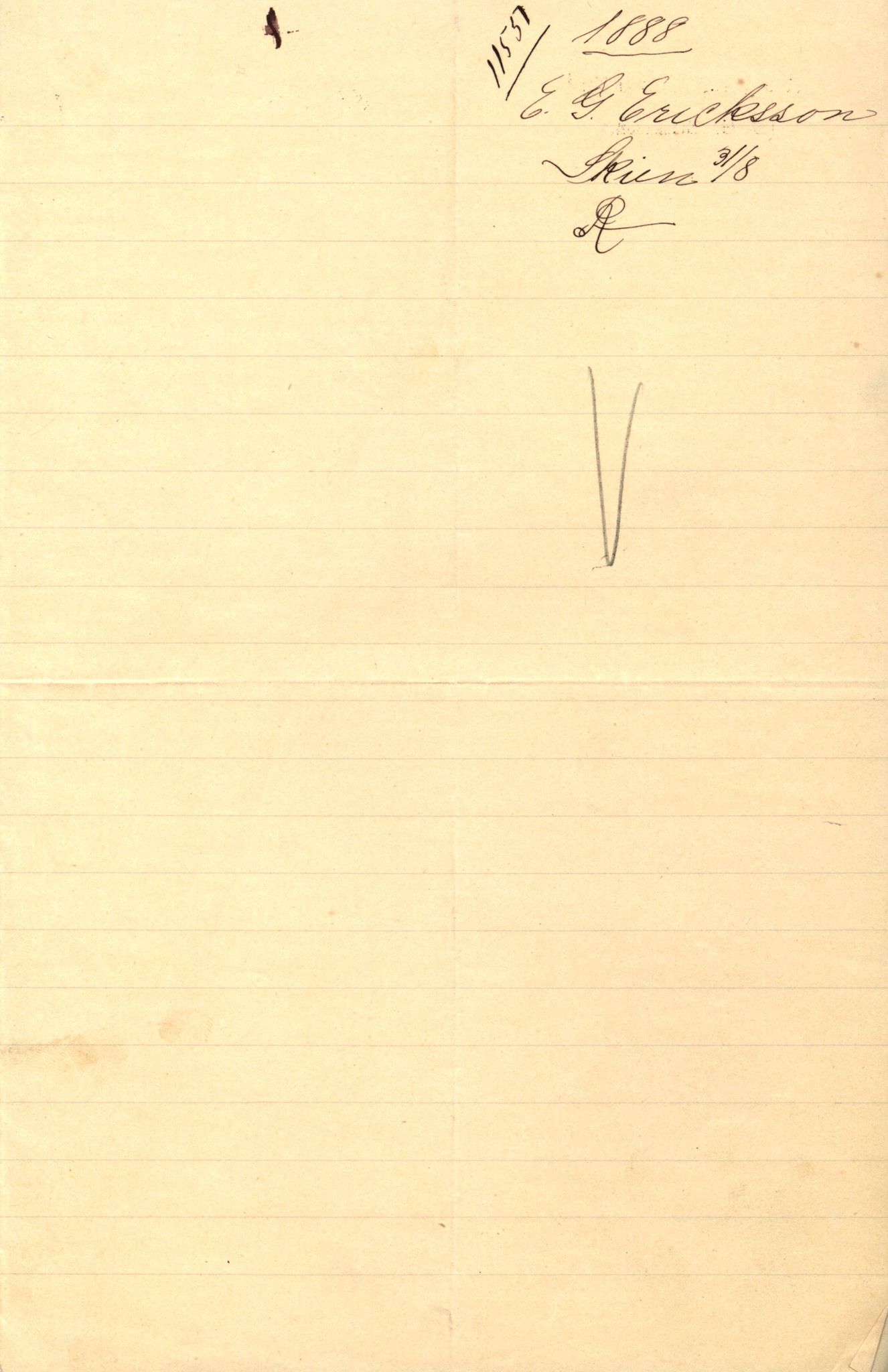 Pa 63 - Østlandske skibsassuranceforening, VEMU/A-1079/G/Ga/L0020/0008: Havaridokumenter / Sunshine, 1887