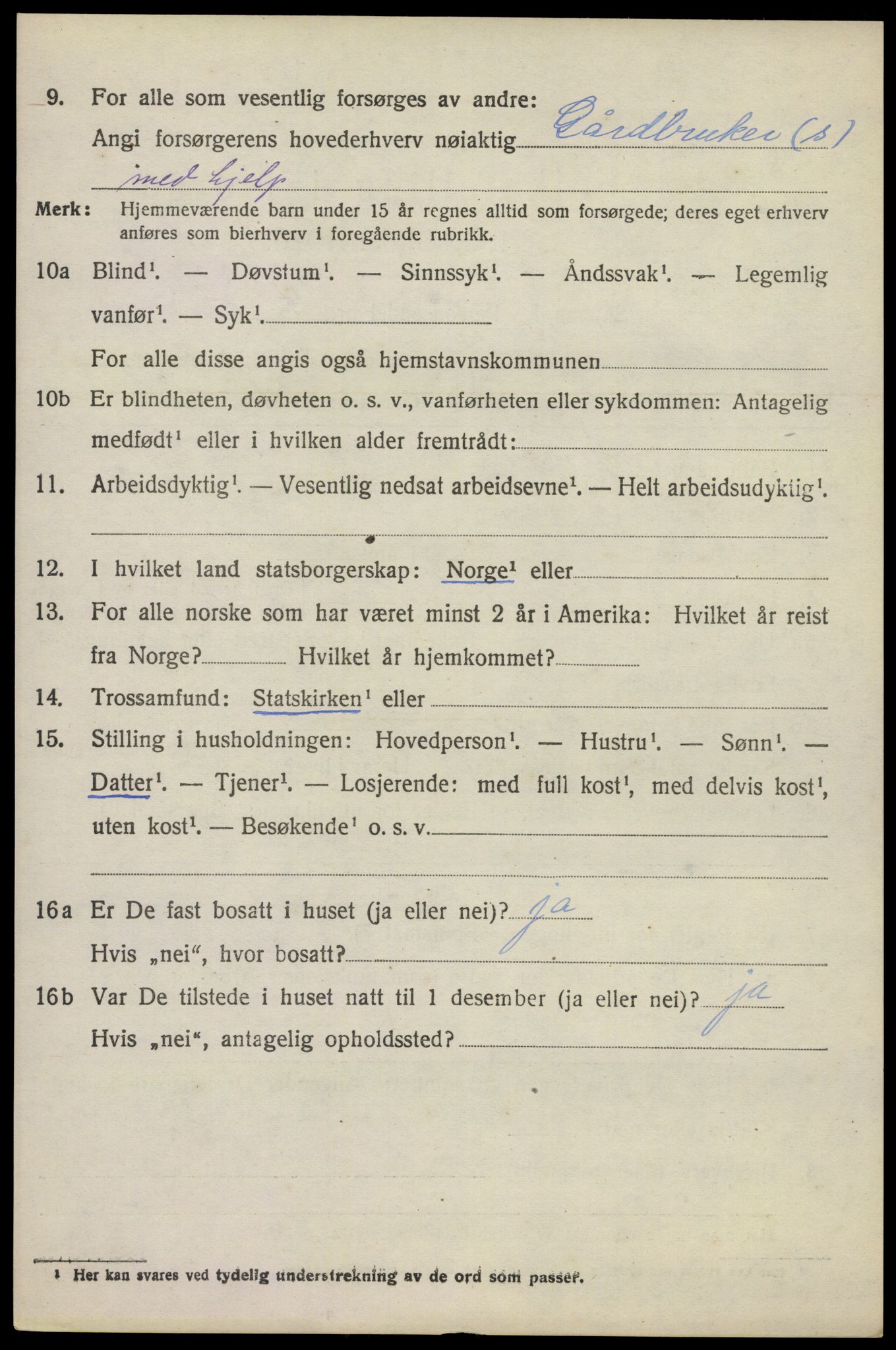 SAKO, 1920 census for Lardal, 1920, p. 2060