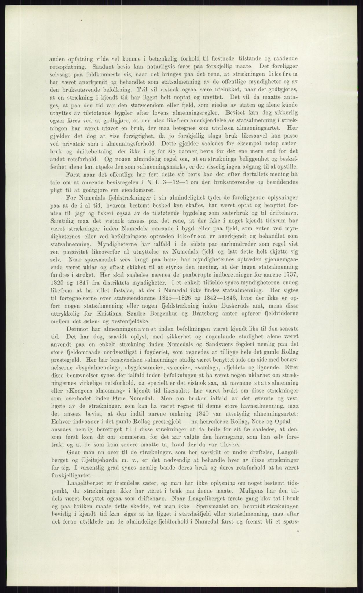 Høyfjellskommisjonen, AV/RA-S-1546/X/Xa/L0001: Nr. 1-33, 1909-1953, p. 900