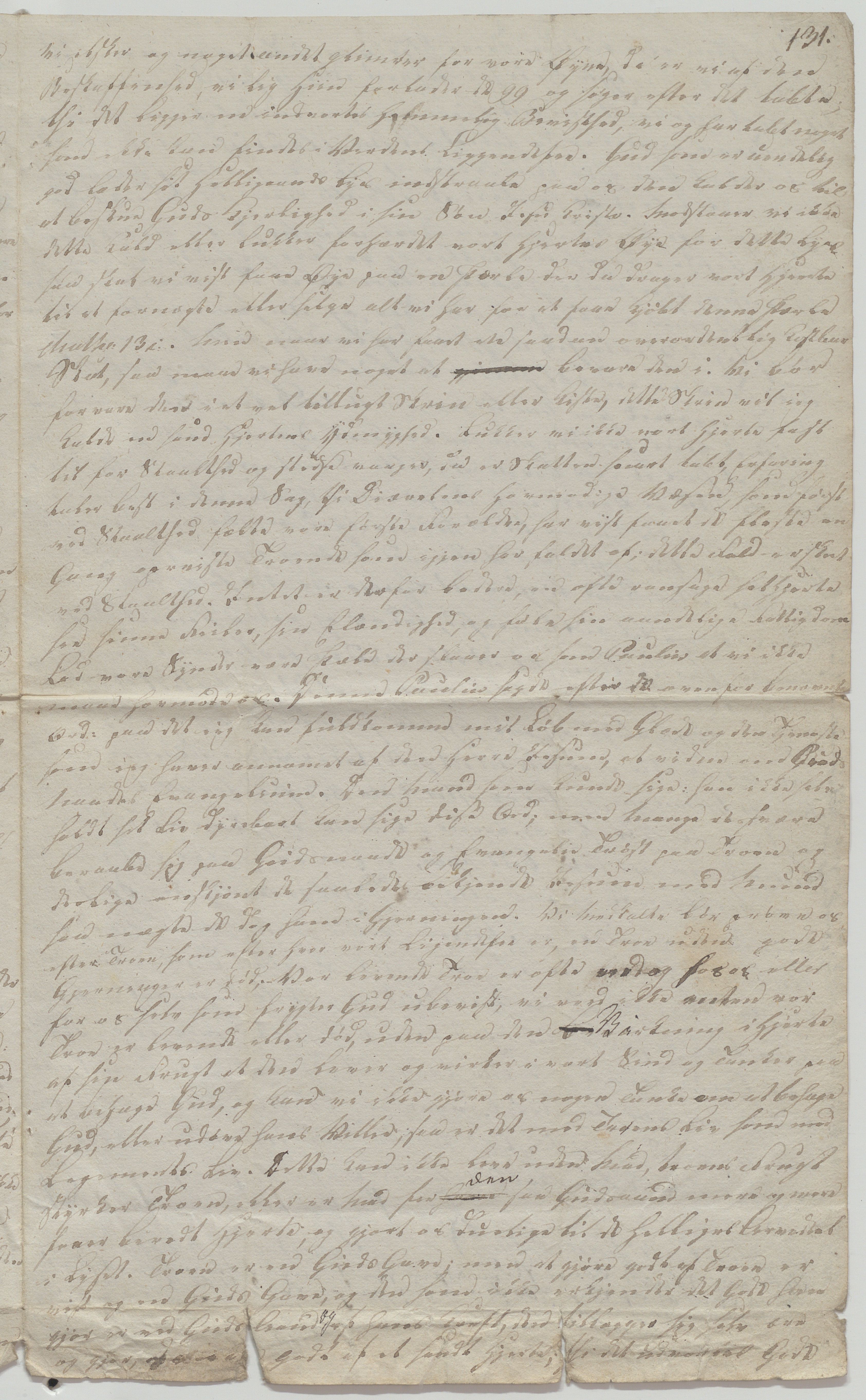 Heggtveitsamlingen, TMF/A-1007/H/L0045/0002: Brev, kopibøker, biografiske opptegnelser etc. / "ad A og B" - løse brev fra protokollene A og B , 1805-1850, p. 131