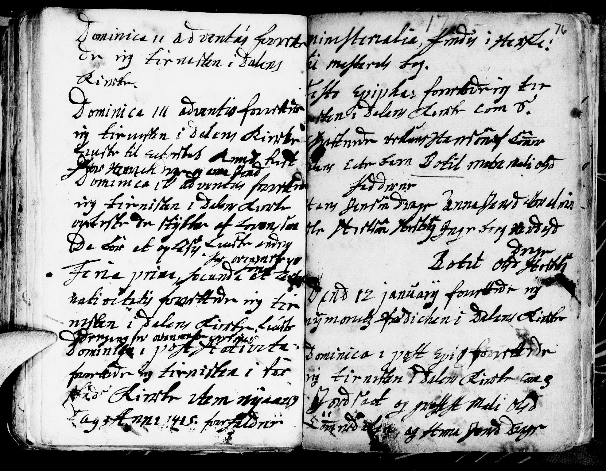 Ministerialprotokoller, klokkerbøker og fødselsregistre - Nordland, AV/SAT-A-1459/847/L0661: Parish register (official) no. 847A01, 1708-1717, p. 76