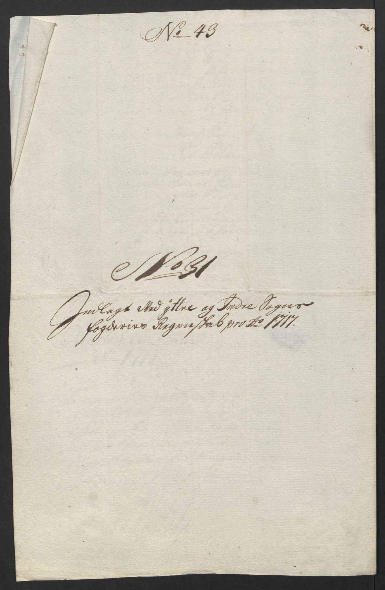 Rentekammeret inntil 1814, Reviderte regnskaper, Fogderegnskap, AV/RA-EA-4092/R52/L3321: Fogderegnskap Sogn, 1717-1718, p. 138