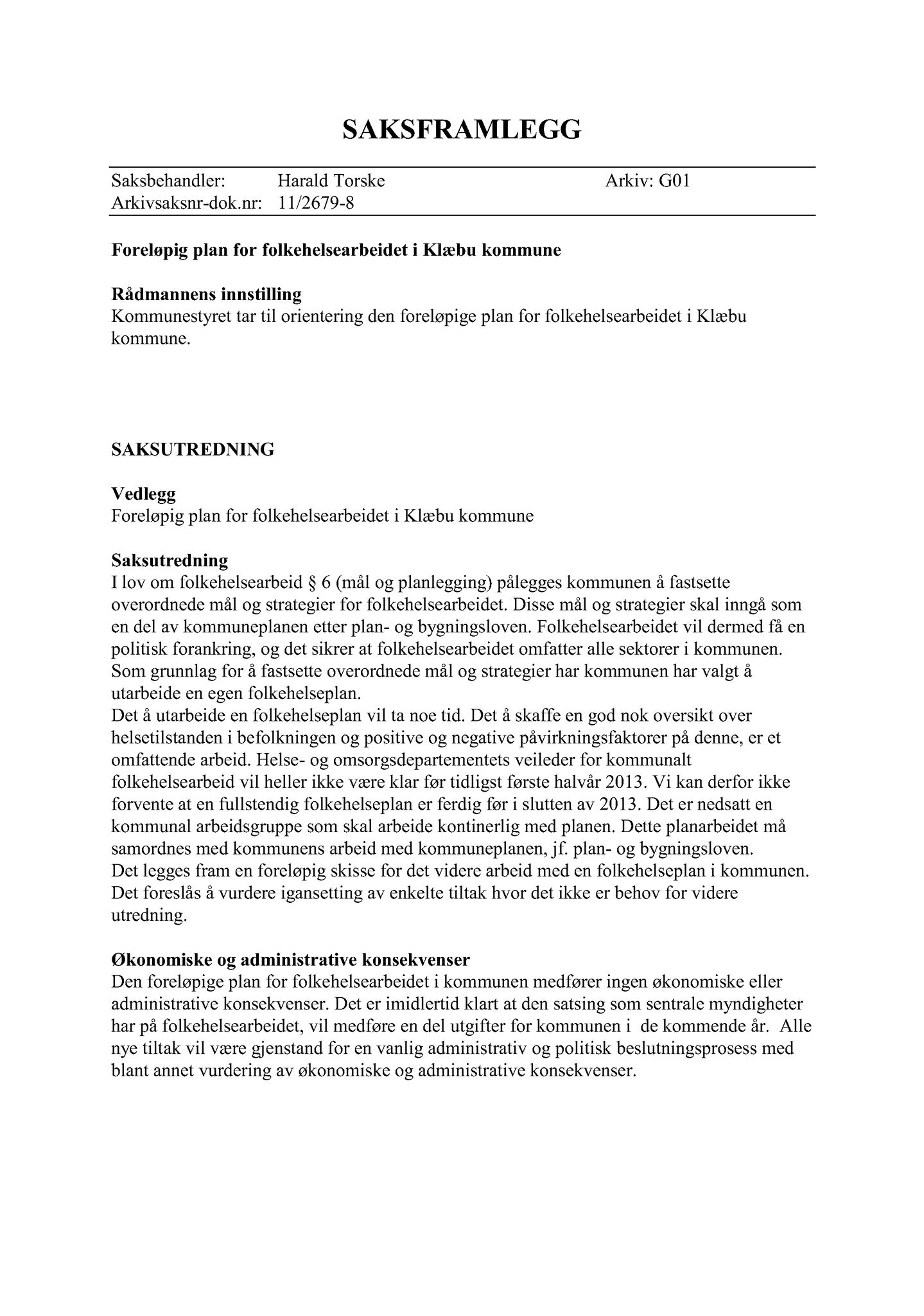 Klæbu Kommune, TRKO/KK/05-UOm/L003: Utvalg for omsorg - Møtedokumenter, 2012, p. 275